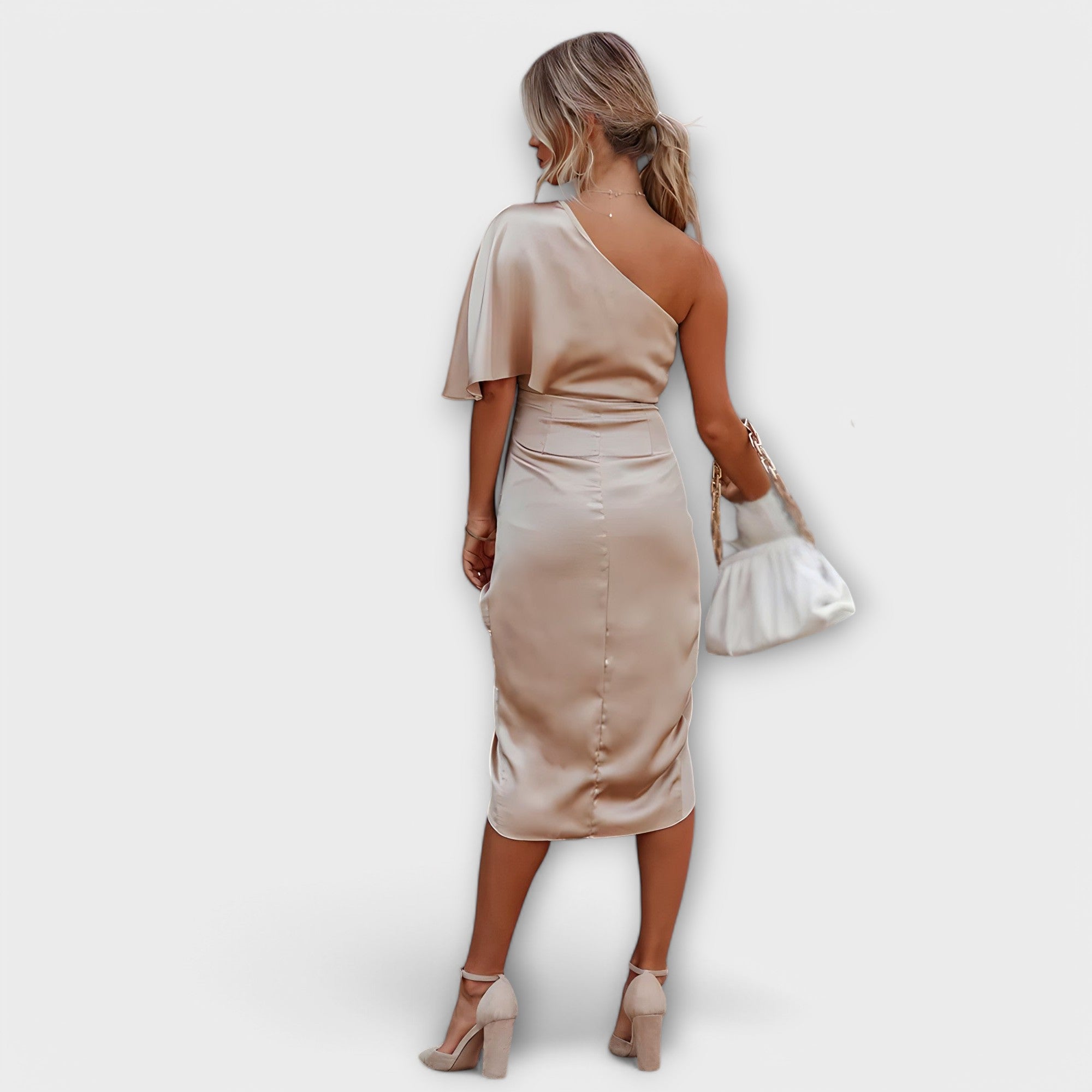 Vestido de Noche de Seda Natural | Niva
