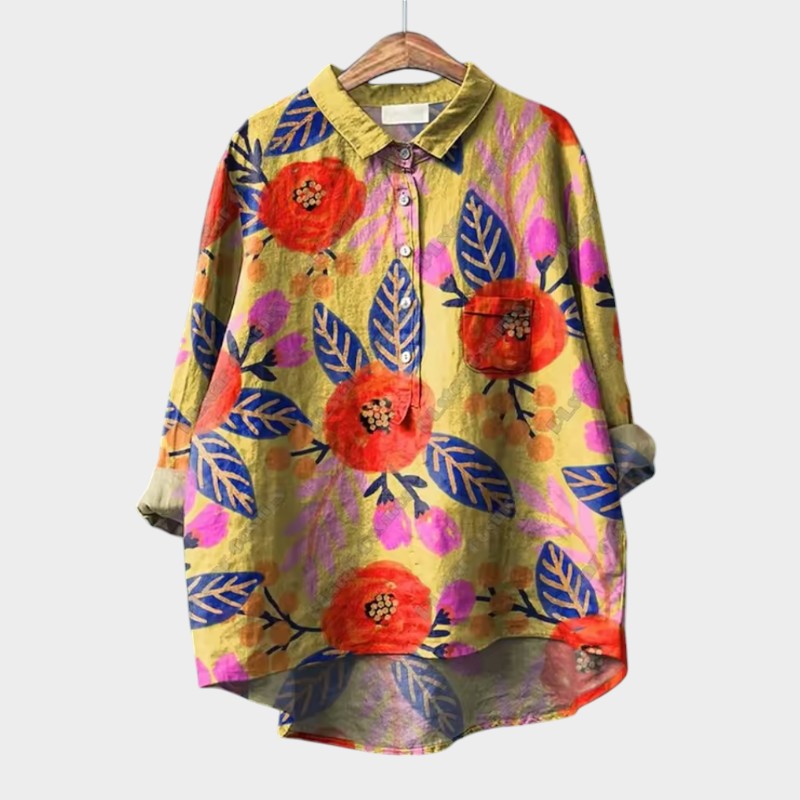 Premium Blouse with Lace Detailing | Livia