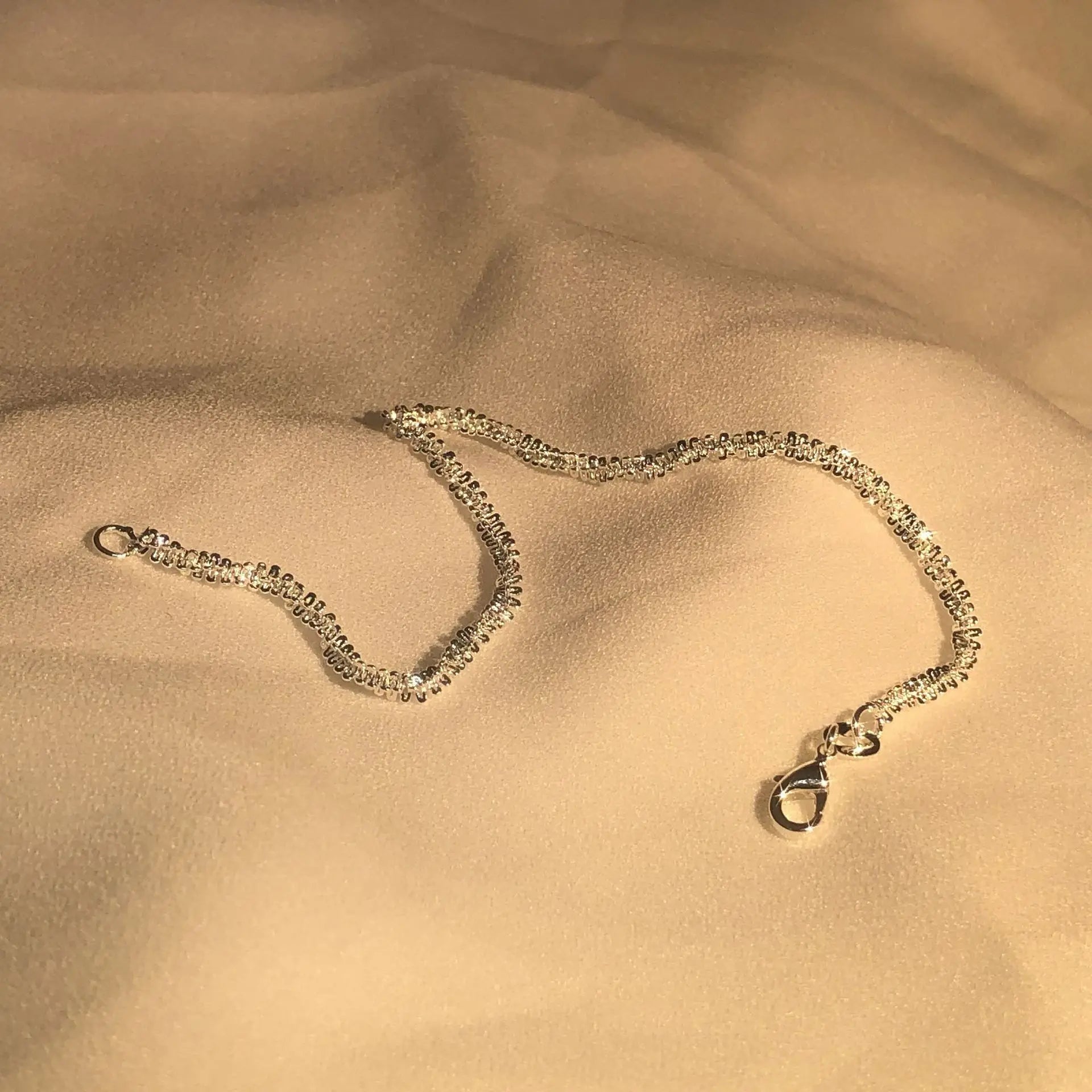 Pulsera de Plata de Ley 925 Brillante para Mujer | Evelina