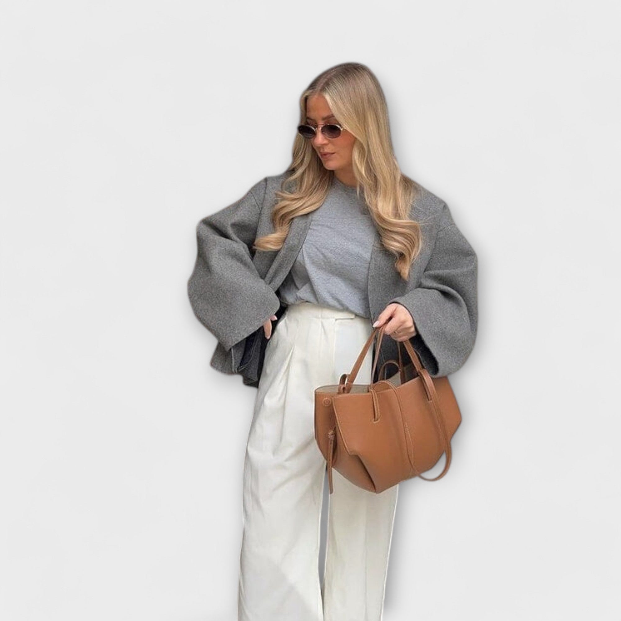 Bolso de Hombro Vintage de Piel | Bandolera