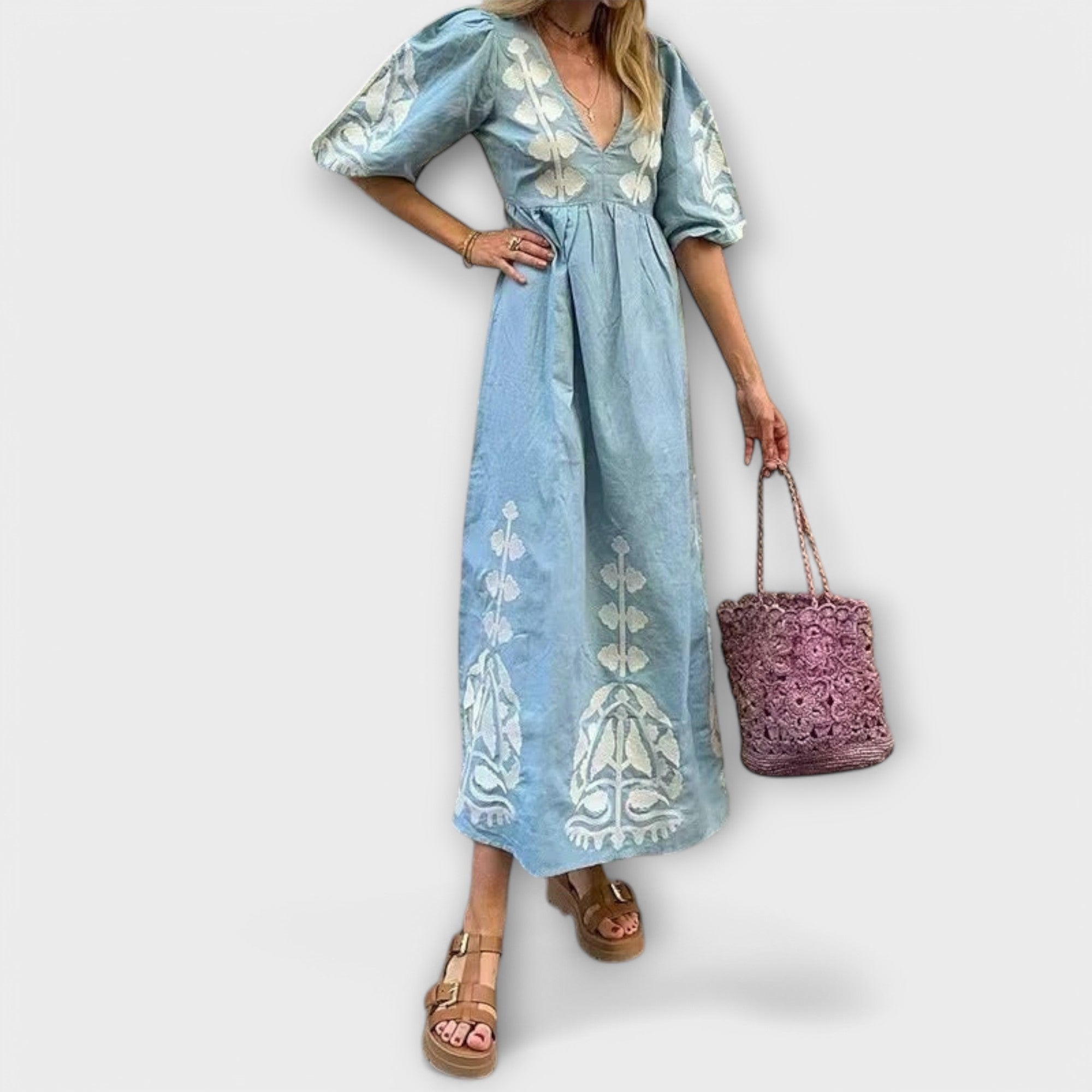 Vestido Camisero Estampado para Mujer | Valarie