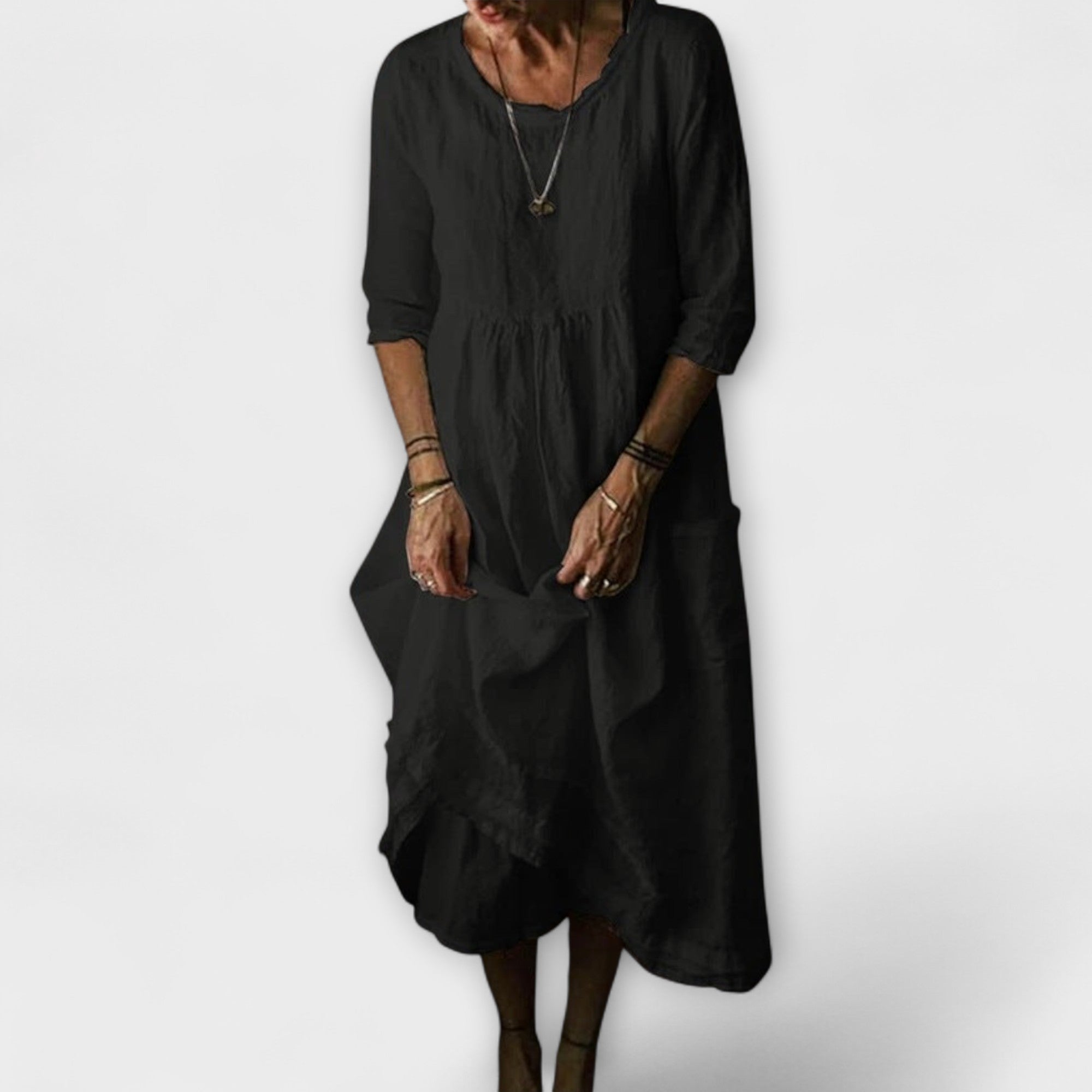 Vestido Largo de Corte Relajado | Cirelle