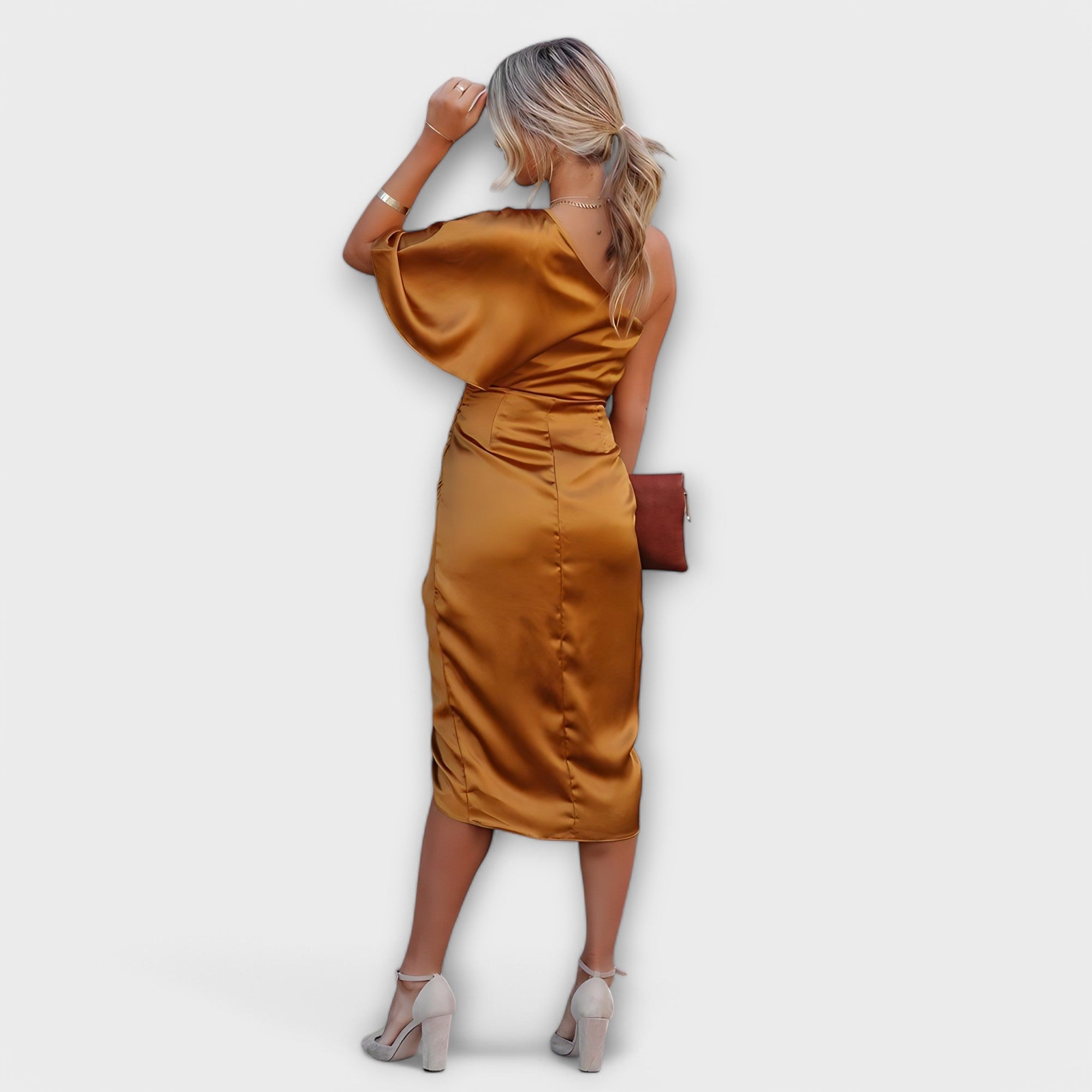 Vestido de Noche de Seda Natural | Niva