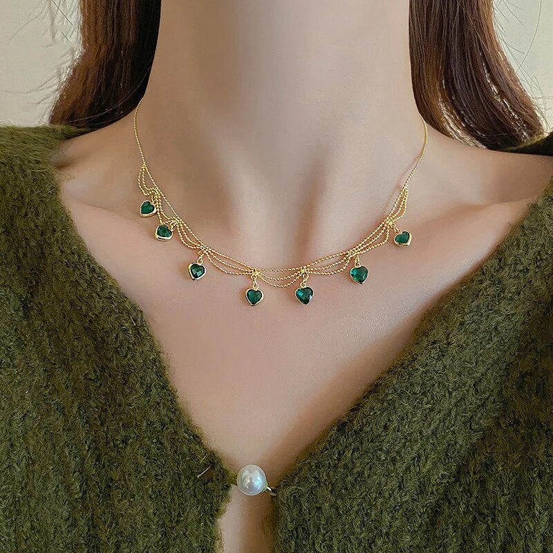 Collar con Colgante de Corazón para Mujer | Savannah