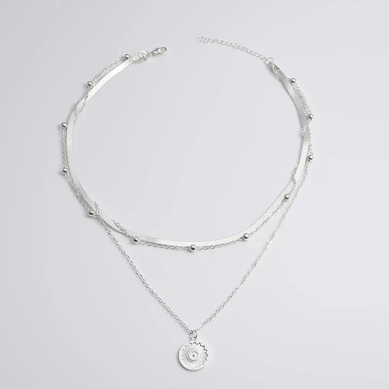 Collar Triple de Plata de Ley para Mujer | Carlita