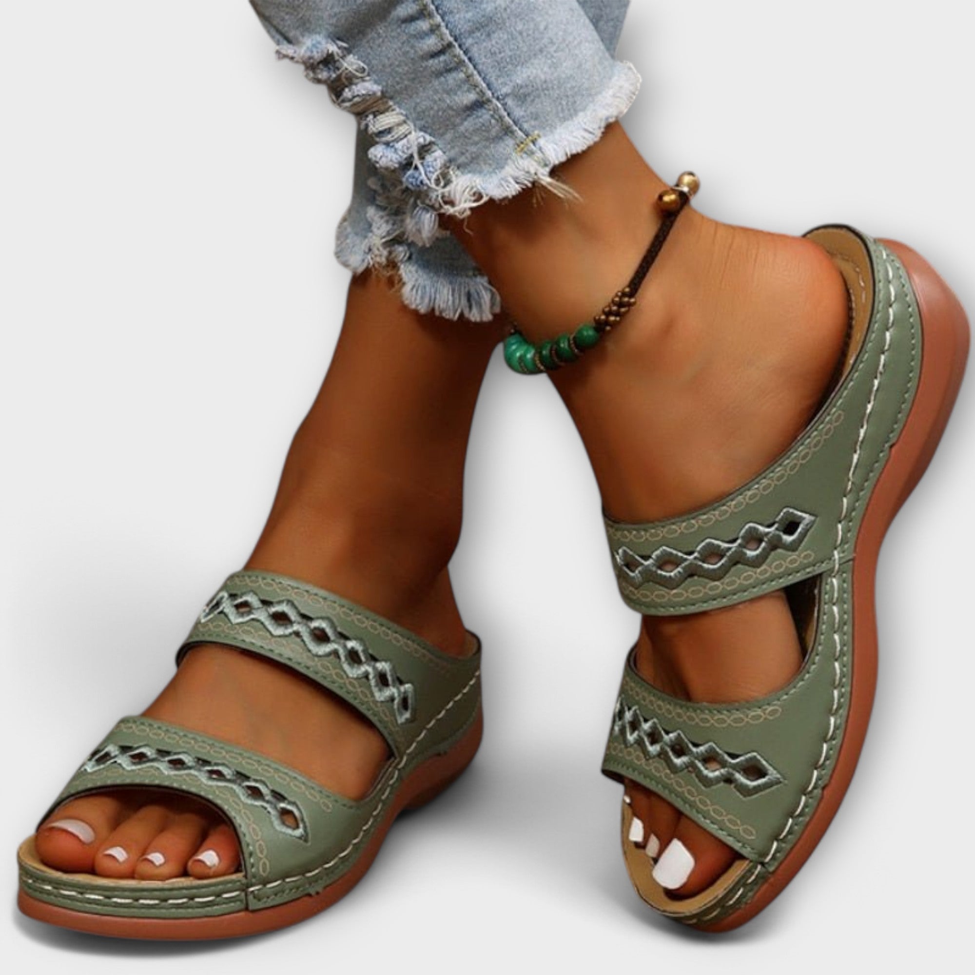 Sandalias Ortopédicas Cómodas para Mujer | Amalia