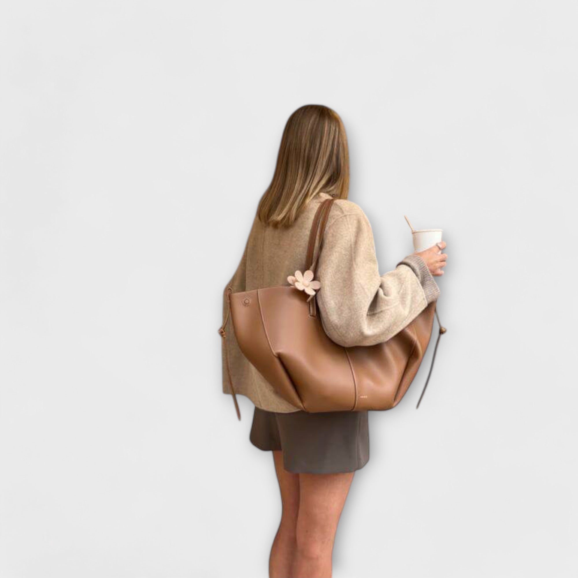 Bolso de Hombro Vintage de Piel | Bandolera