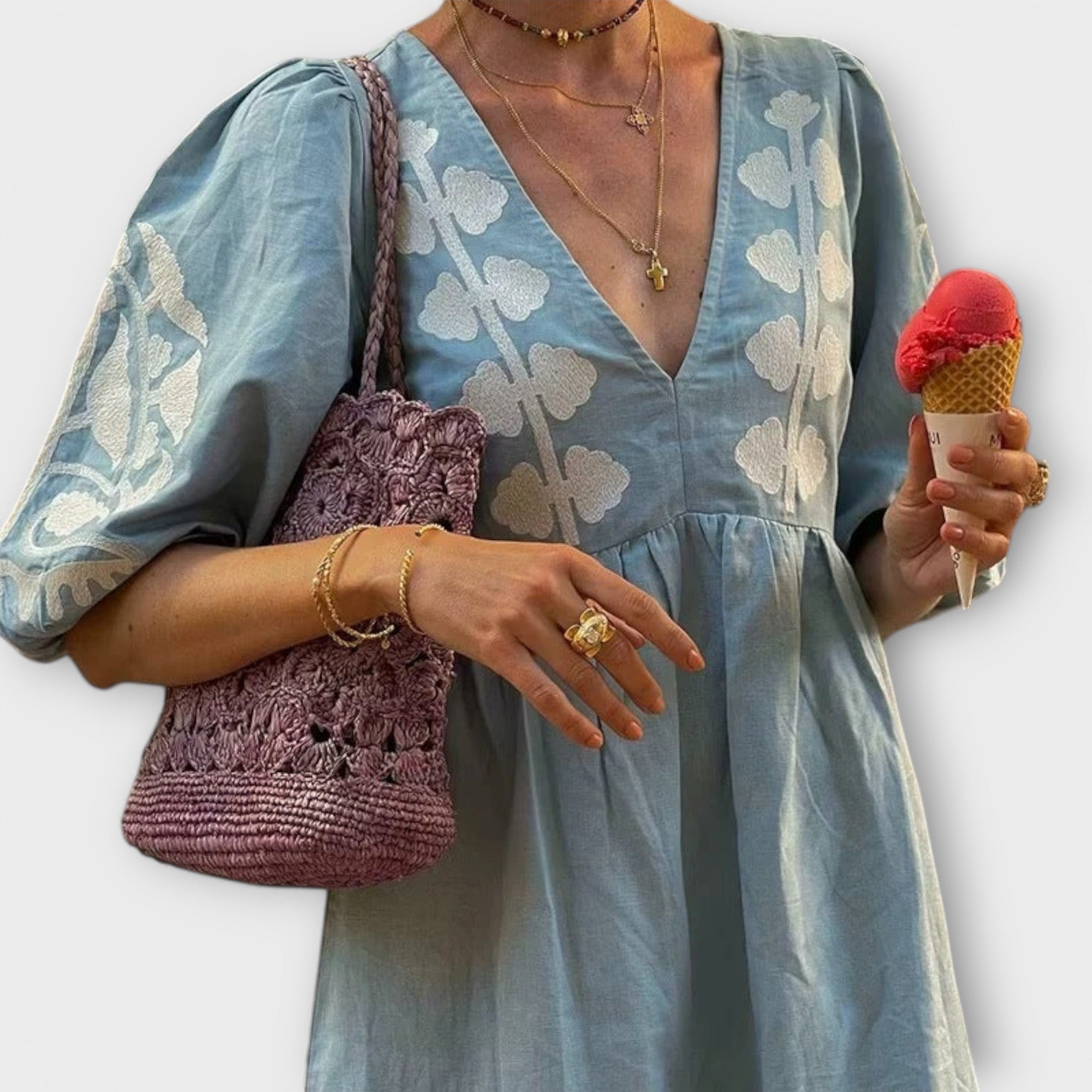 Vestido Camisero Estampado para Mujer | Valarie