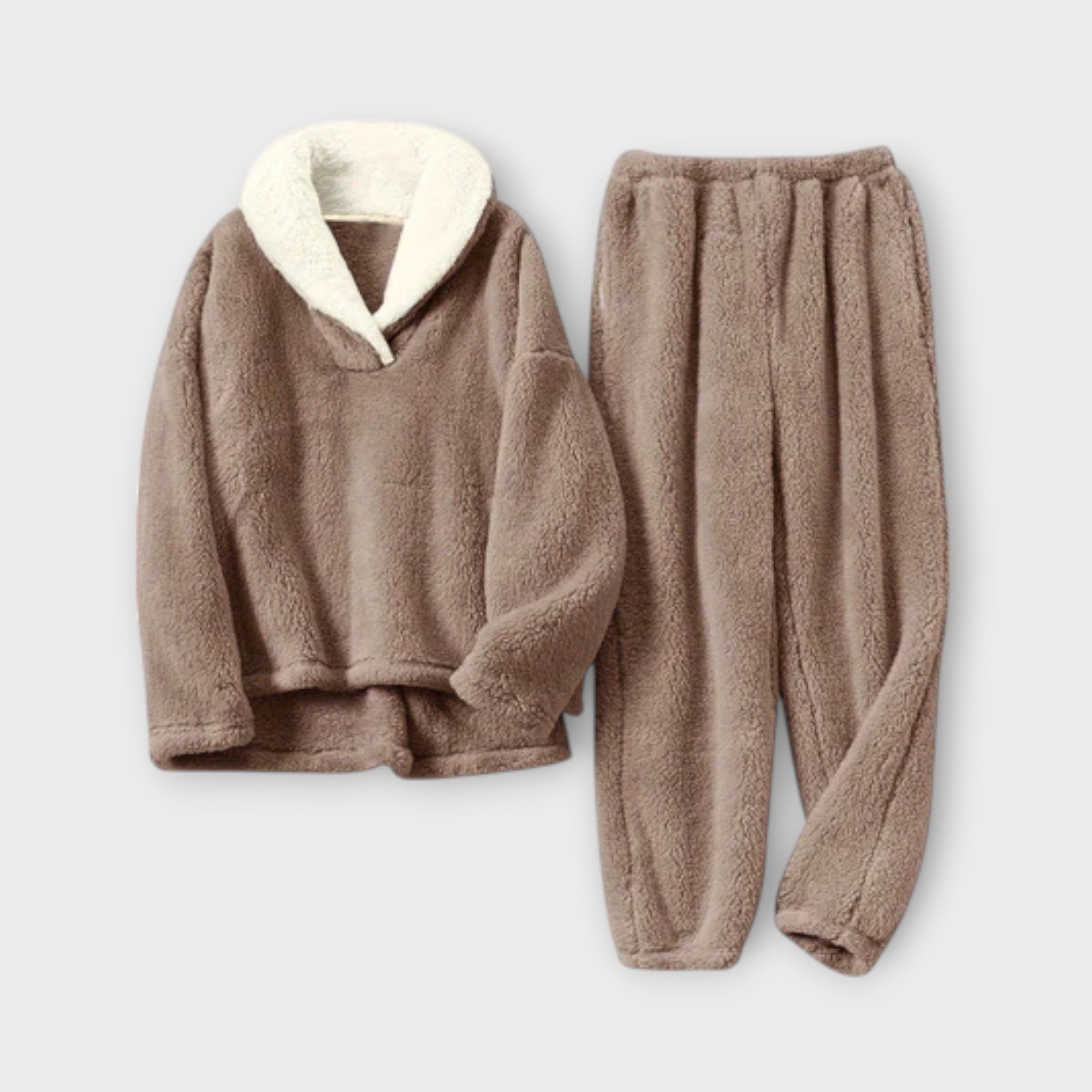 Pijama de Franela de Cuadros para Mujer |  Nysa