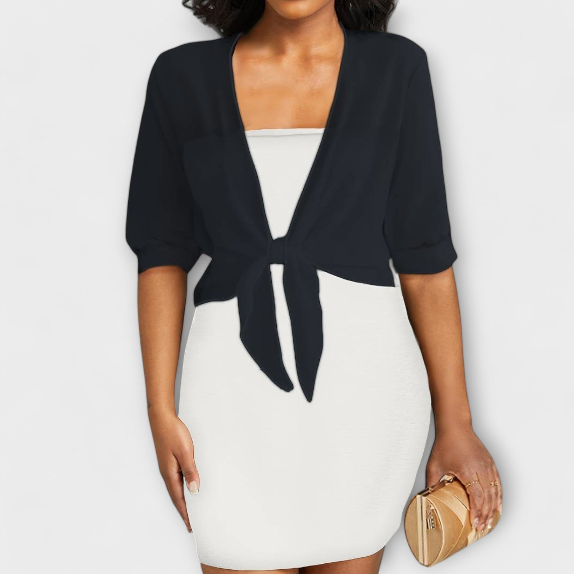 Blusa Abierta Tipo Rebeca Ligera | Meli