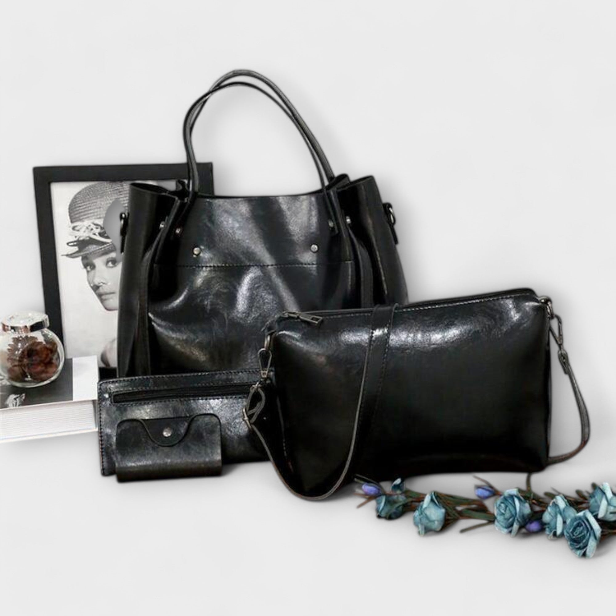 Set de 4 Bolsos Vintage para Mujer | Claire
