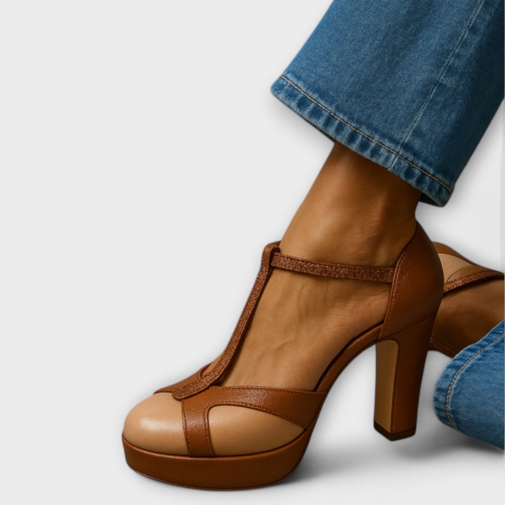 Zapatos de Tacón Bajo y Ancho | Zapa