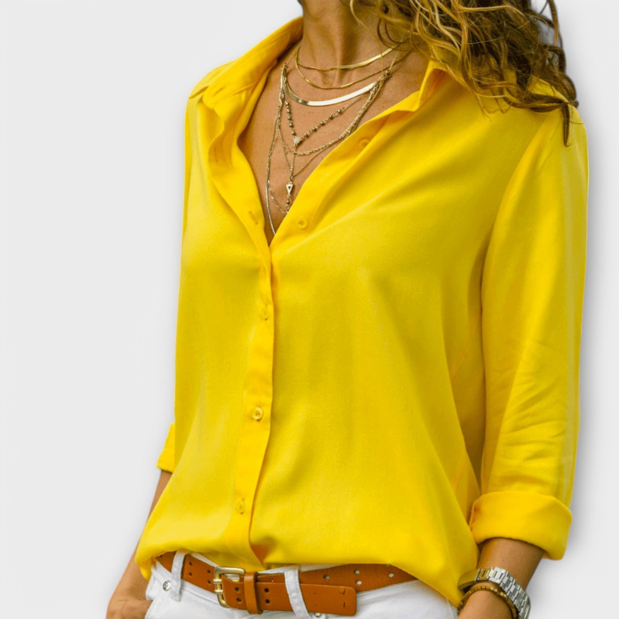 Blusa Perfecta de Tejido Fluido para Mujer | Kamilly