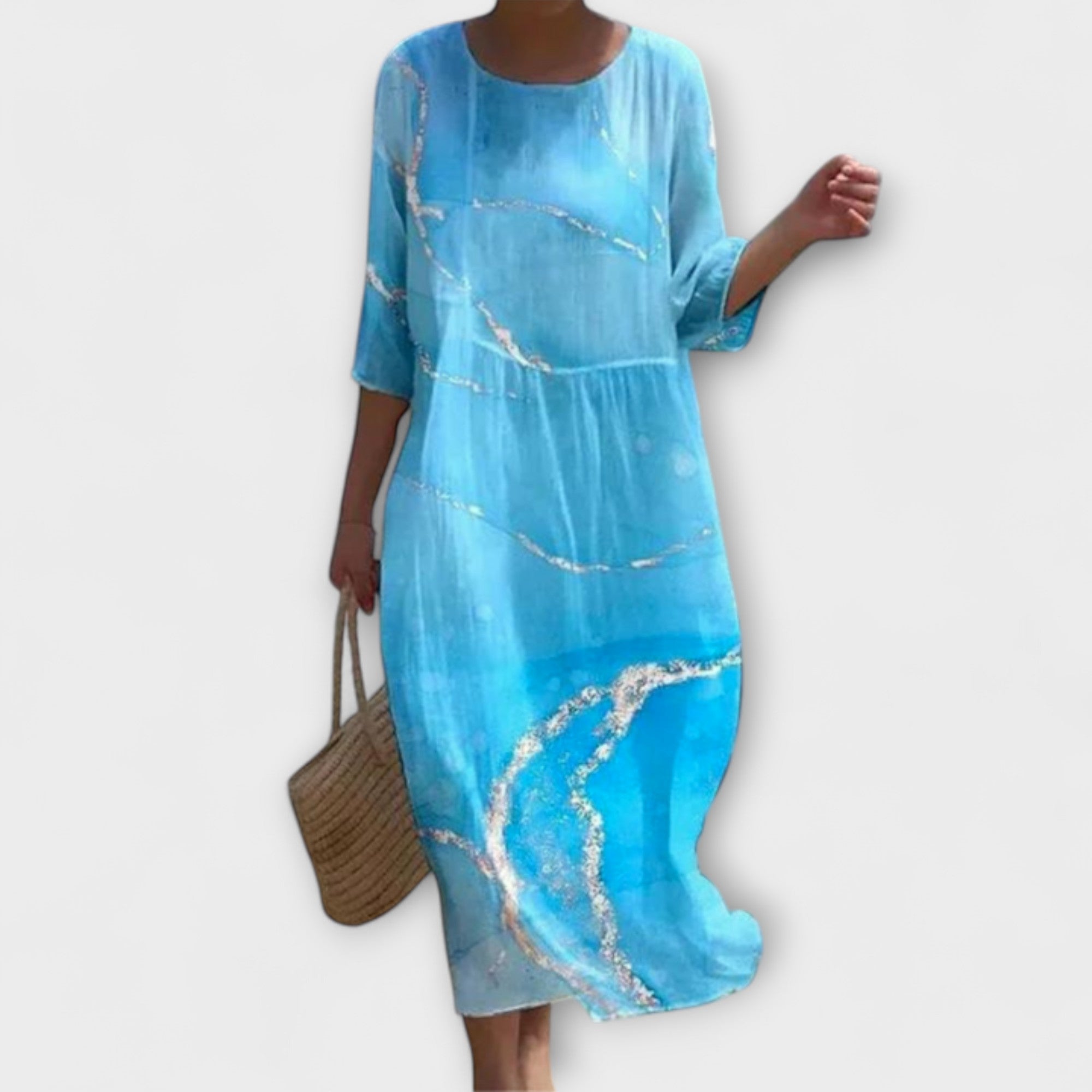 Vestido Largo de Flores para Mujer | Rixa