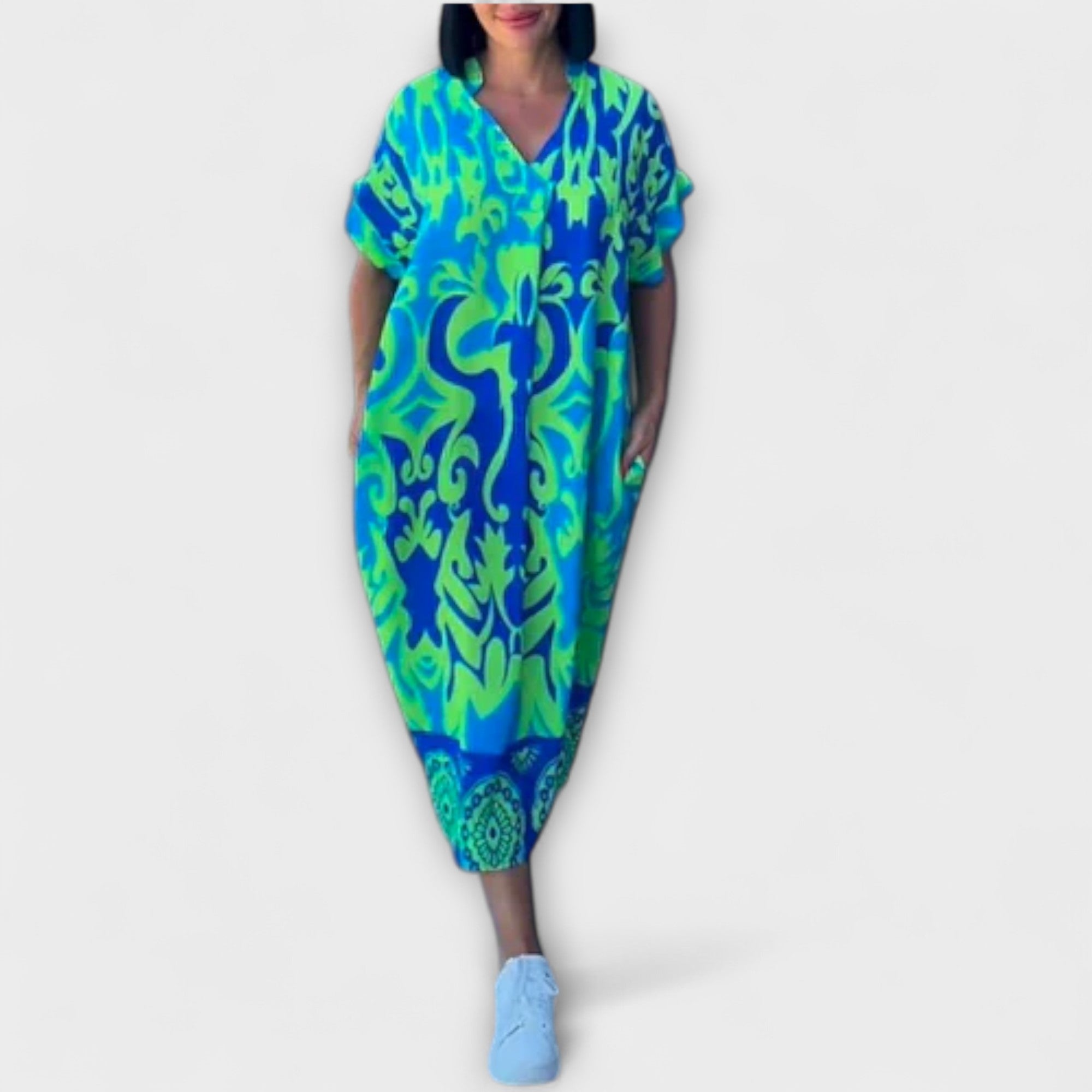 Vestido Floral Elegante de Cóctel | Lilu