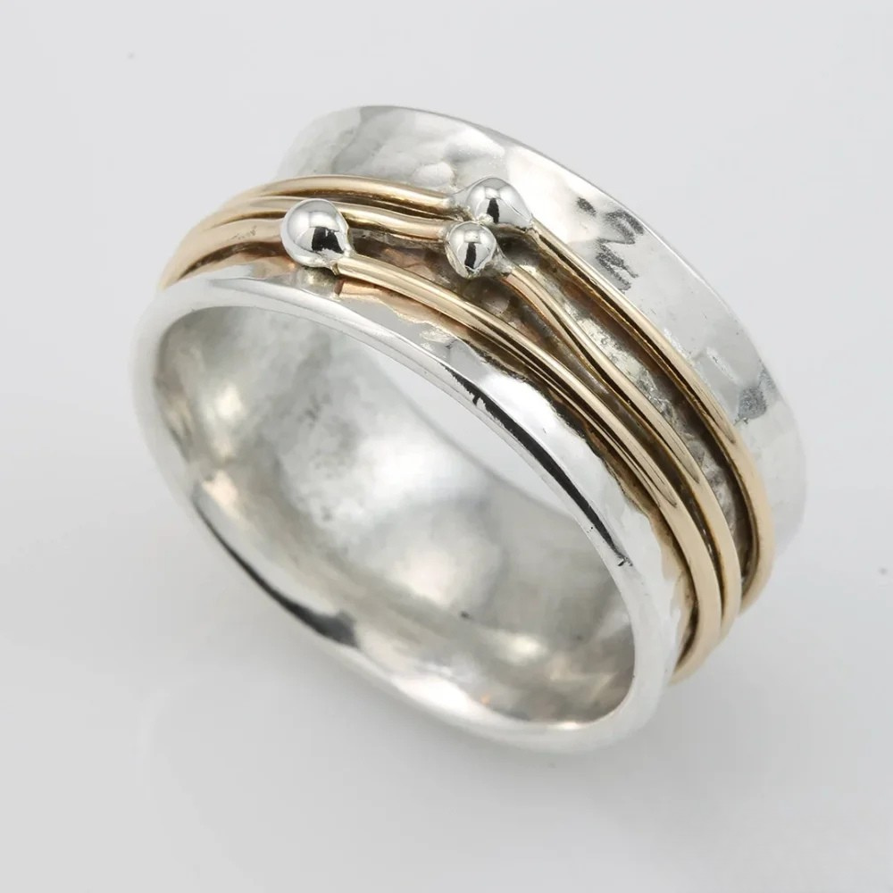 Anillo de Plata de Ley Chapado en Oro (Vermeil) | Joyanna