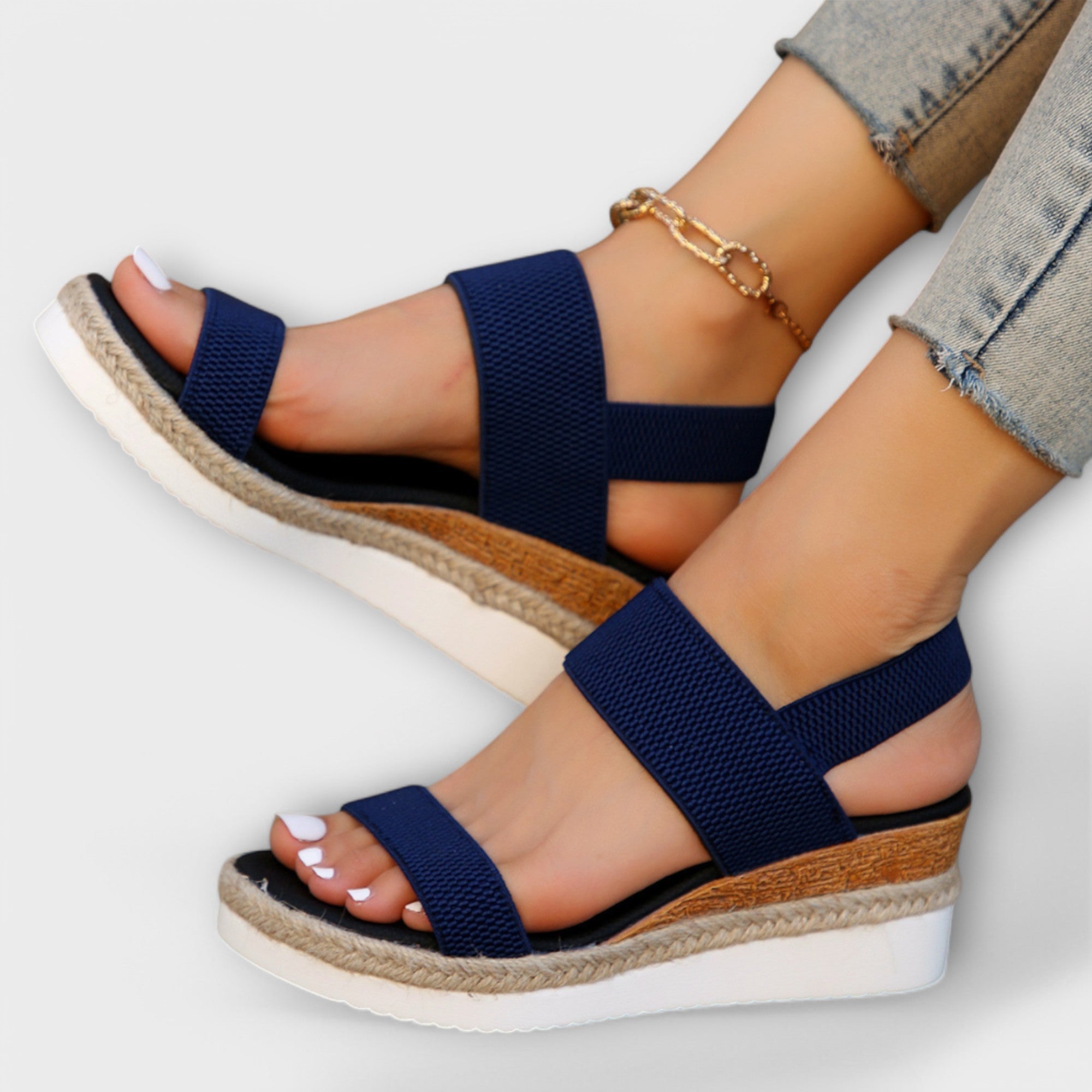 Sandalias de Piel Cómodas para Mujer Serena | Helena