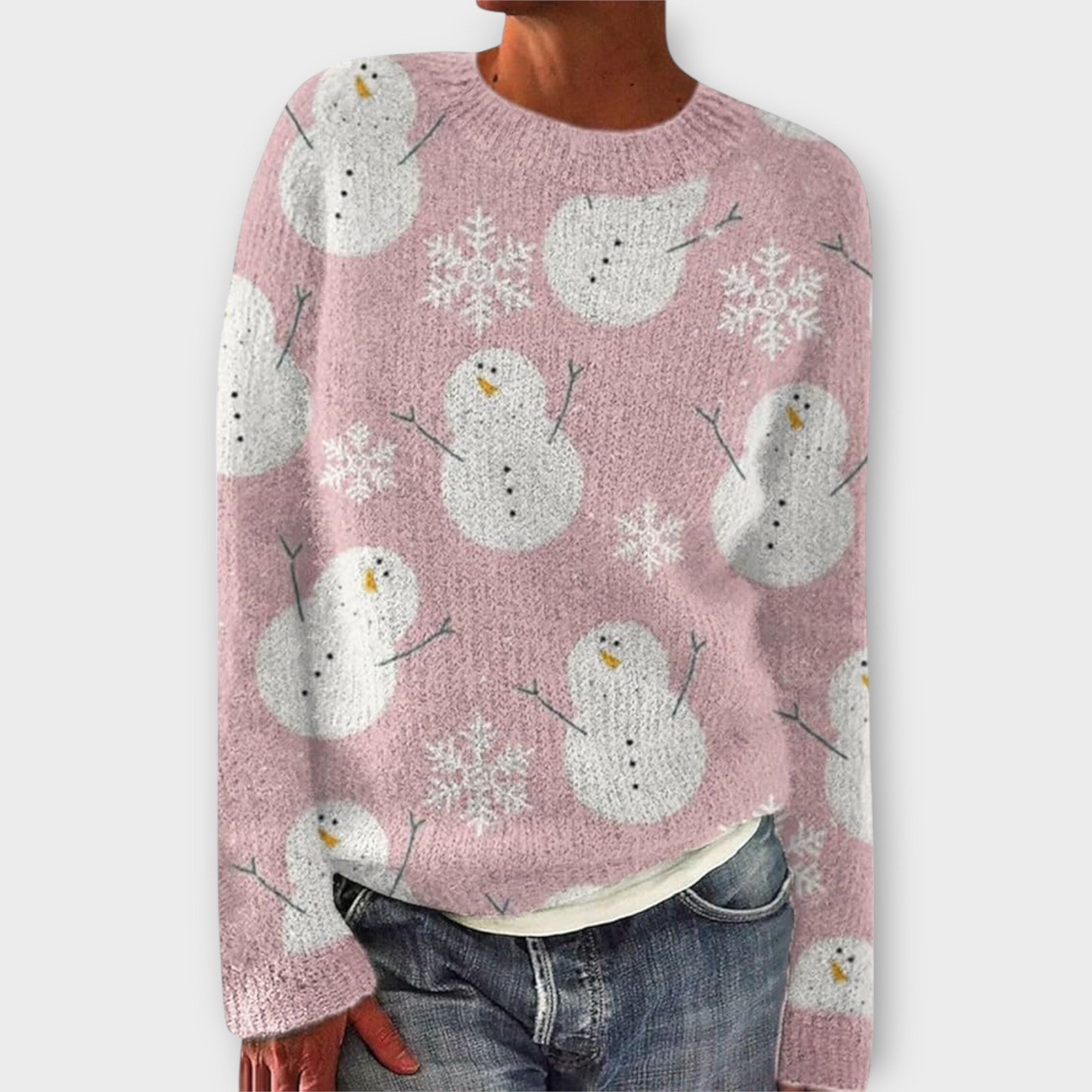 Jersey Navideño de Punto para Mujer | Nina