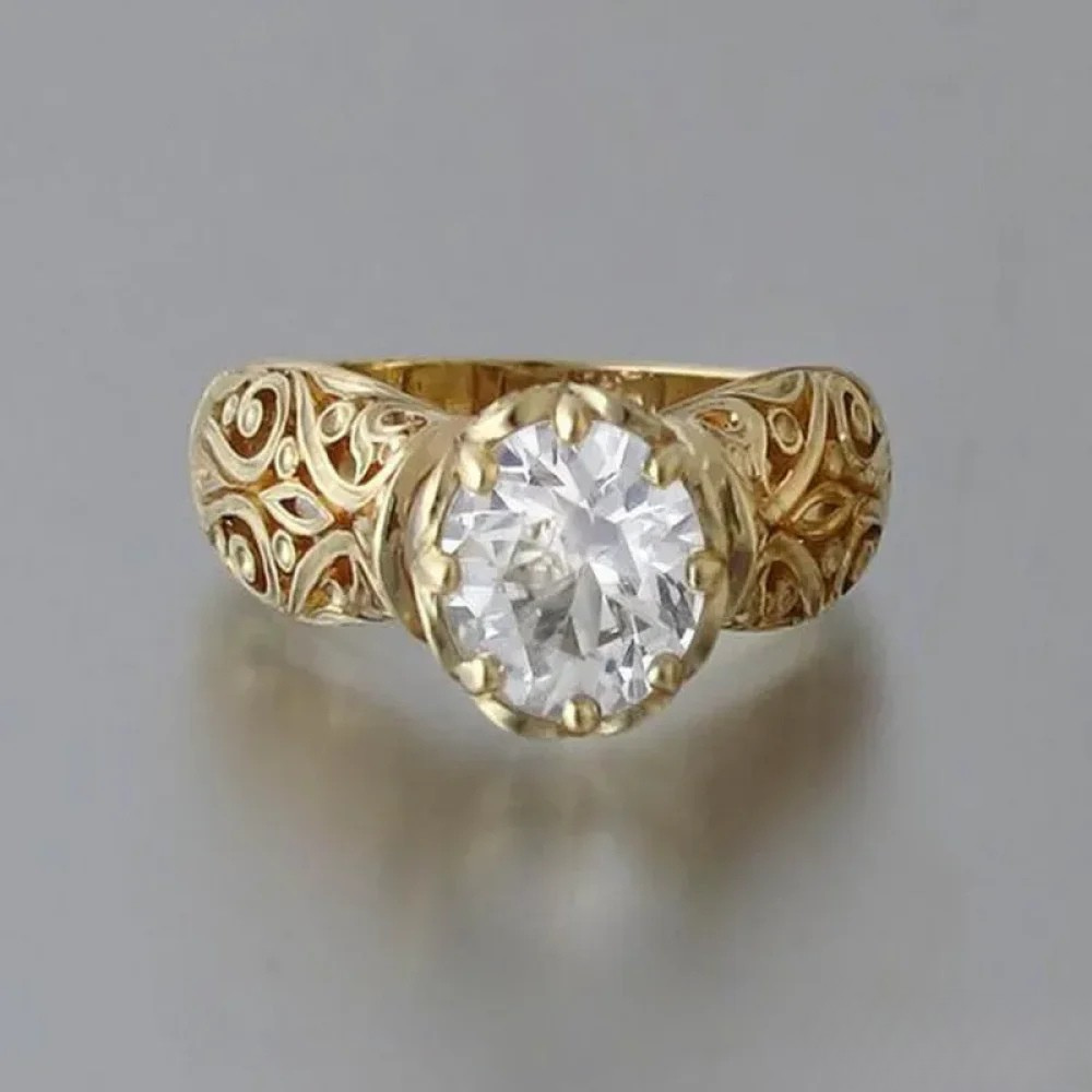 Anillo de Plata con Circonita Blanca para Mujer | Ana