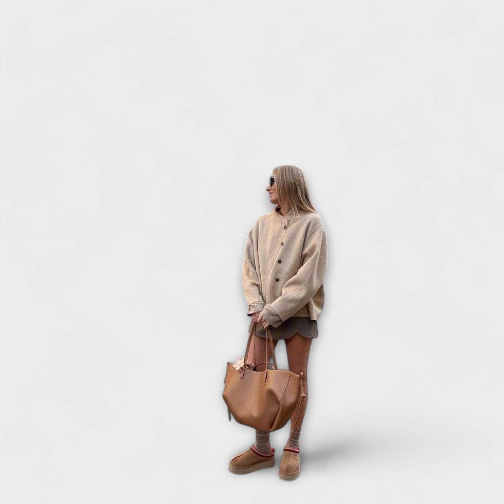 Bolso de Hombro Vintage de Piel | Bandolera