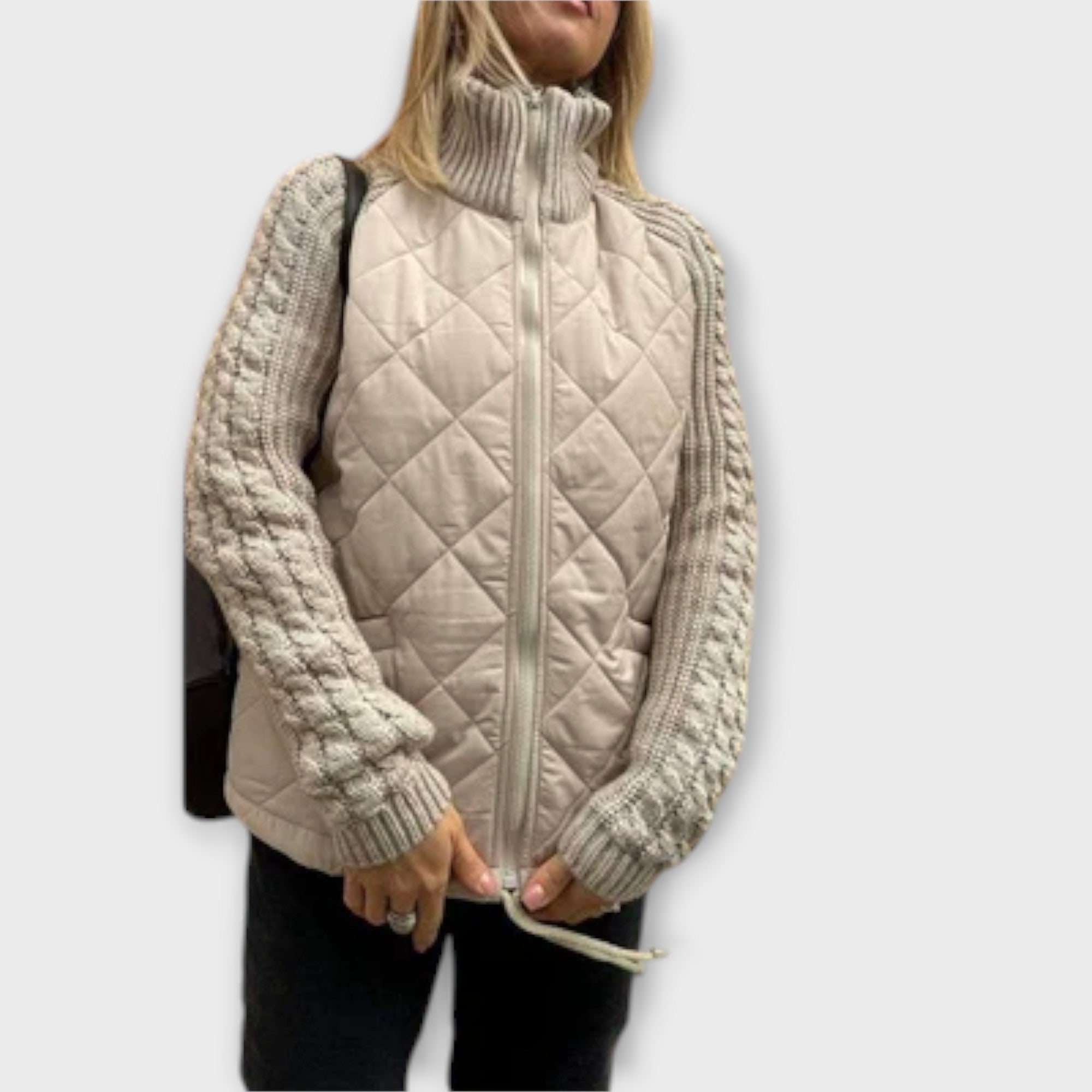 Chaqueta Cortavientos con Cuello Alto para Mujer | Kattie