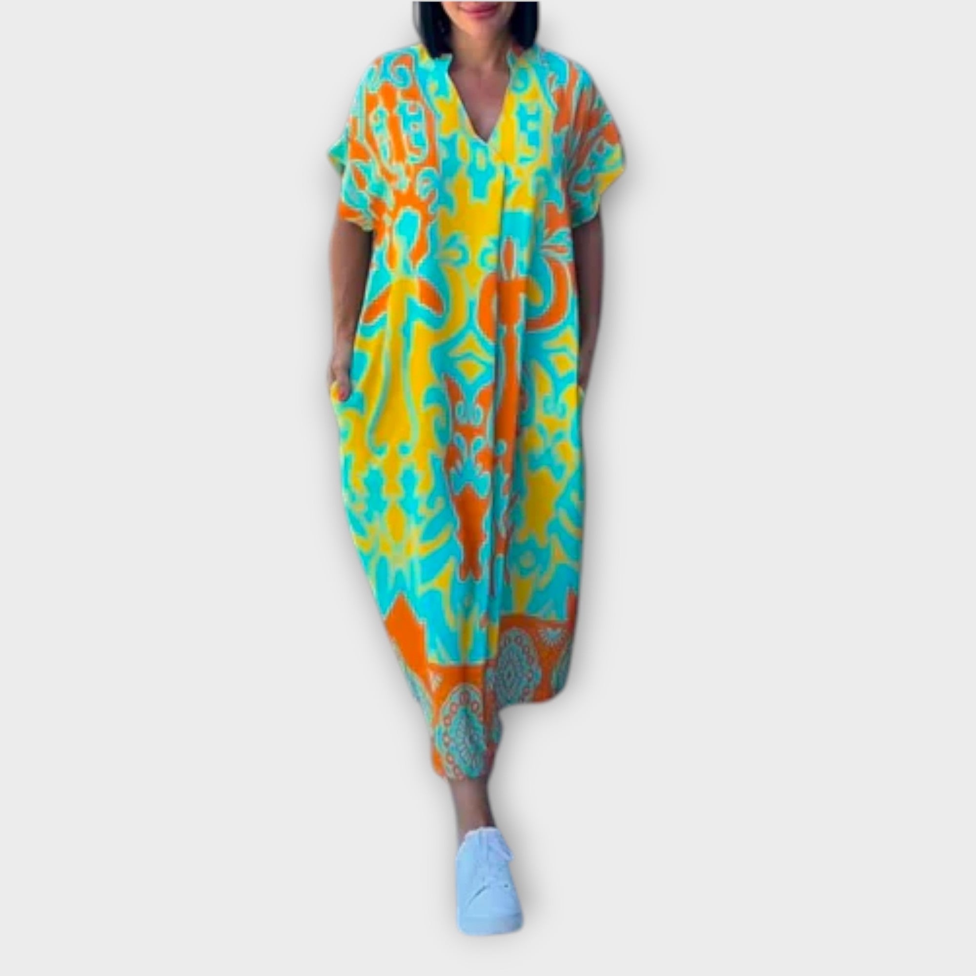 Vestido Floral Elegante de Cóctel | Lilu