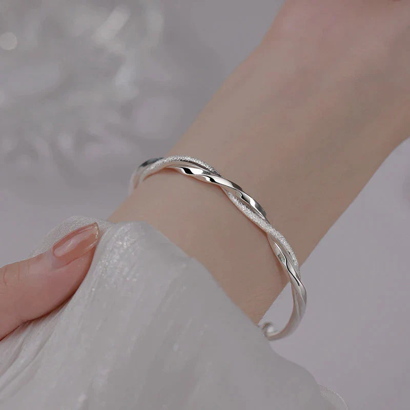 Pulsera de Plata de Ley 925 Trenzada | Nagalli