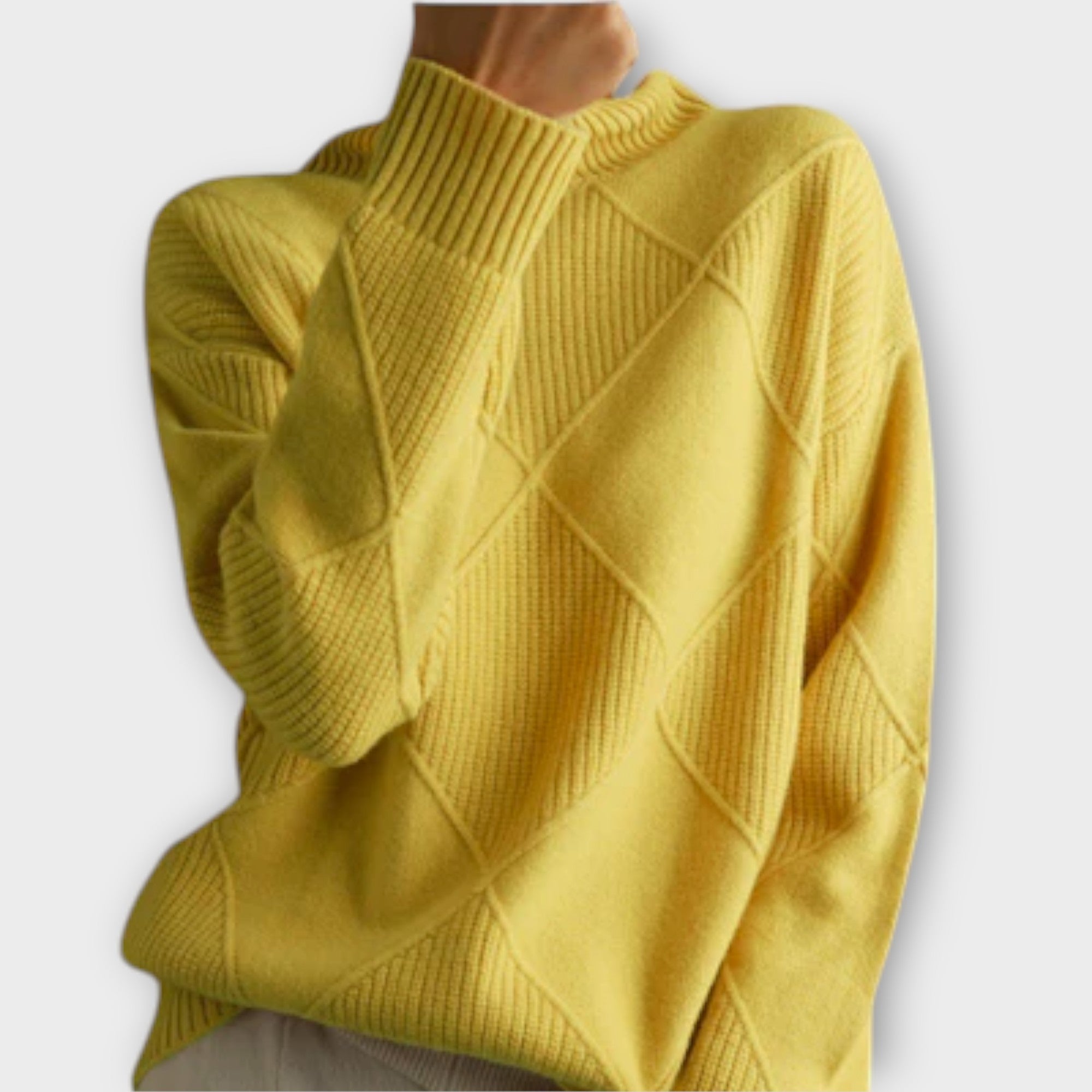 Jersey de Cuello Alto de Punto Grueso | Sora