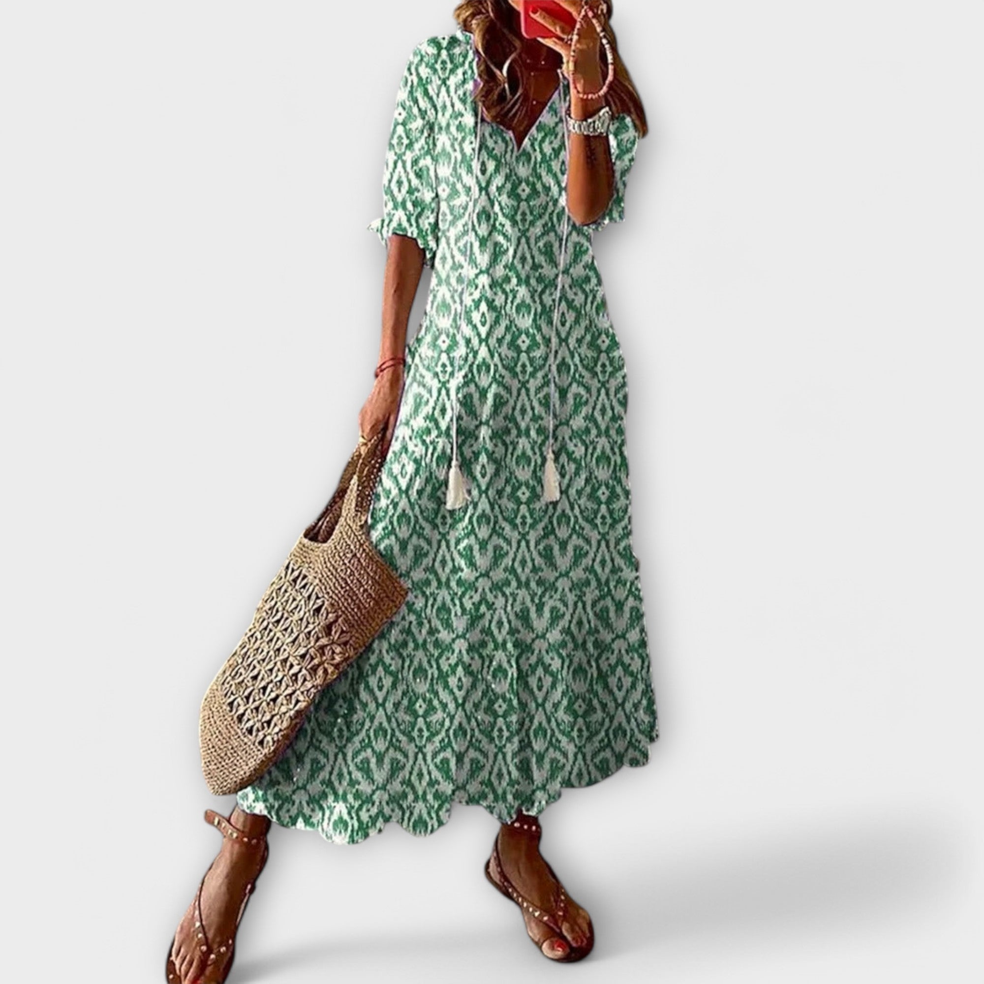 Vestido Largo Bohemio Estilo Boho Chic | Bettina