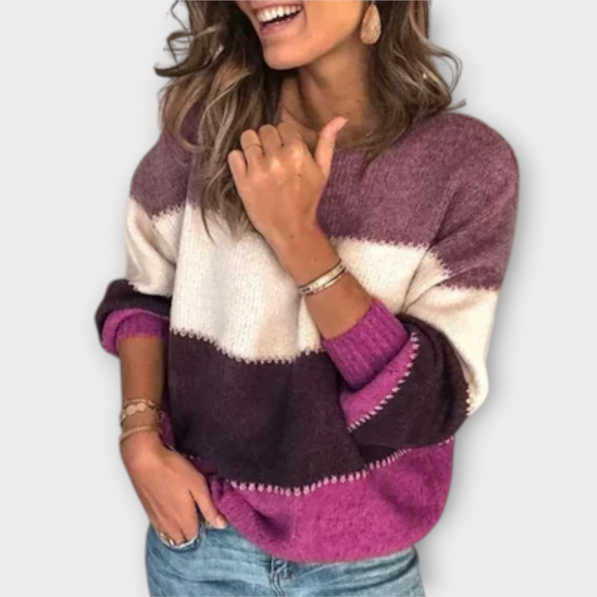 Jersey de Punto Suave y Cómodo para Mujer | Agradable