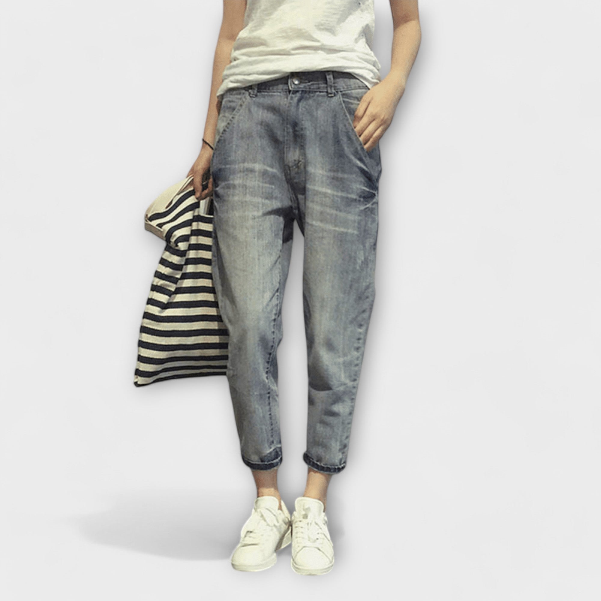 Pantalón de Diseño Ancho y Estampado para Mujer | Pricila