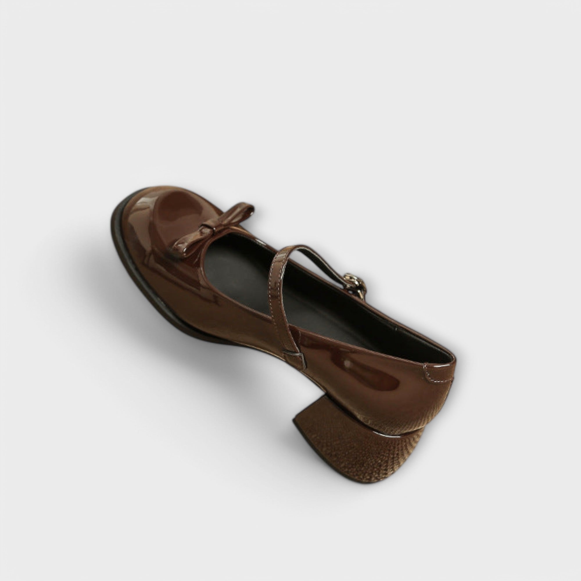 Zapatos Mary Jane con Tacón de Piel | Jane