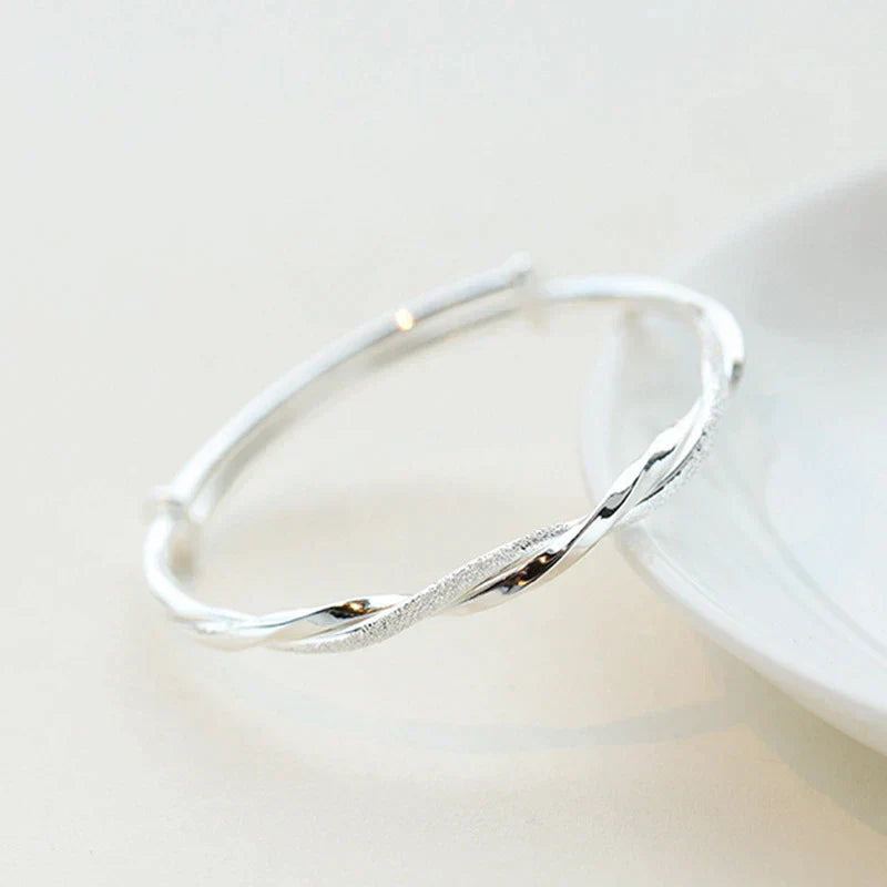 Pulsera de Plata de Ley 925 Trenzada | Nagalli