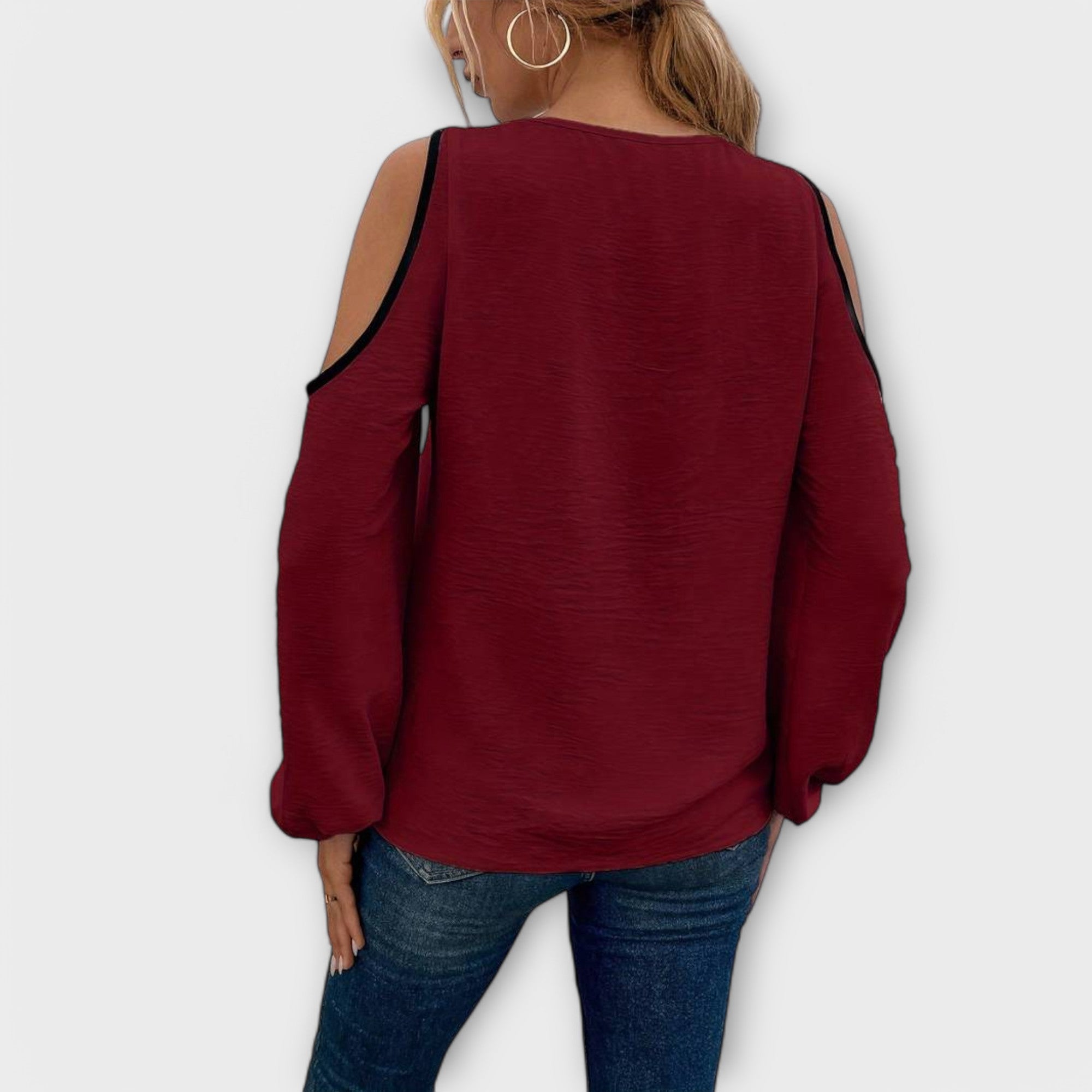 Blusa Elegante con Escote Cuadrado | Rani