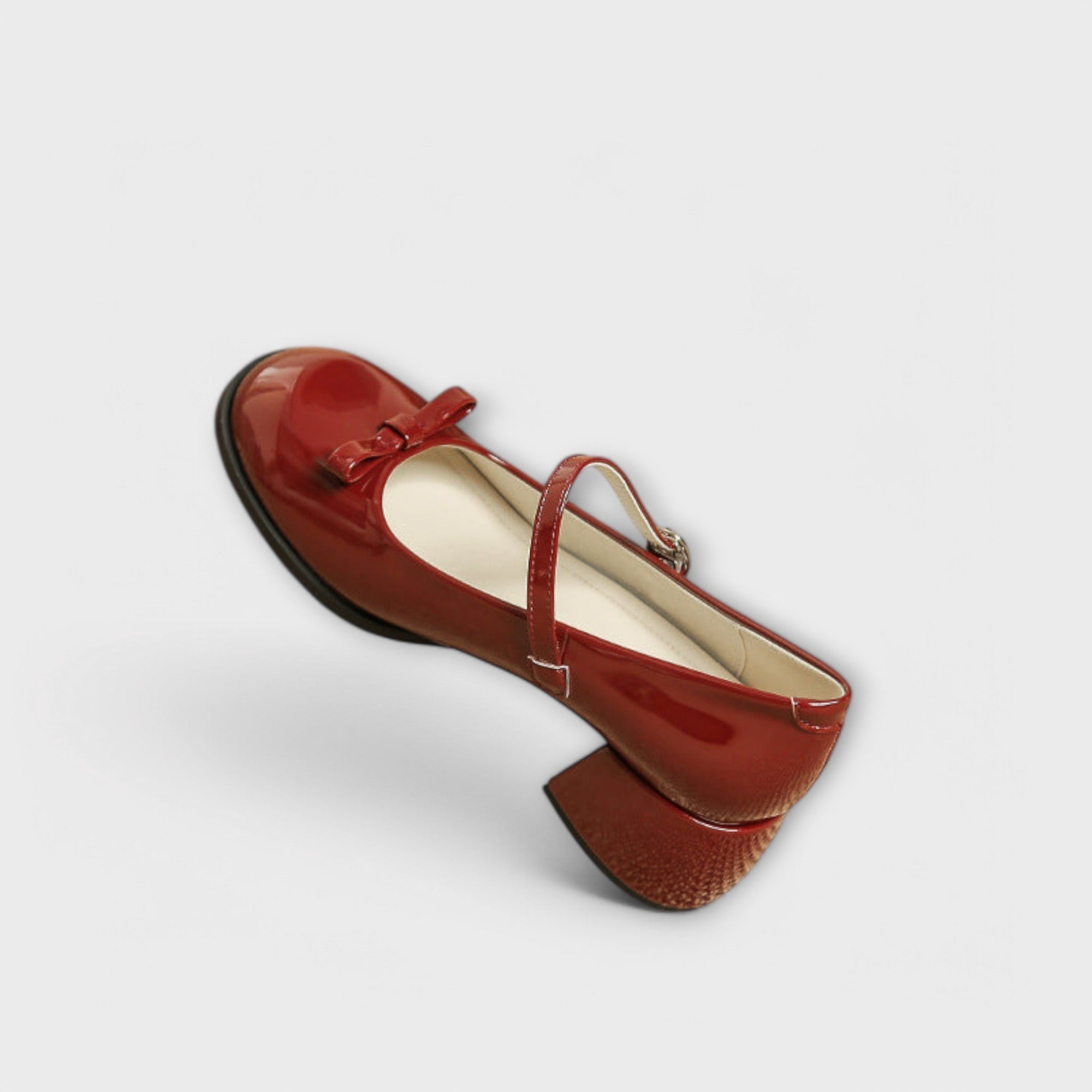 Zapatos Mary Jane con Tacón de Piel | Jane