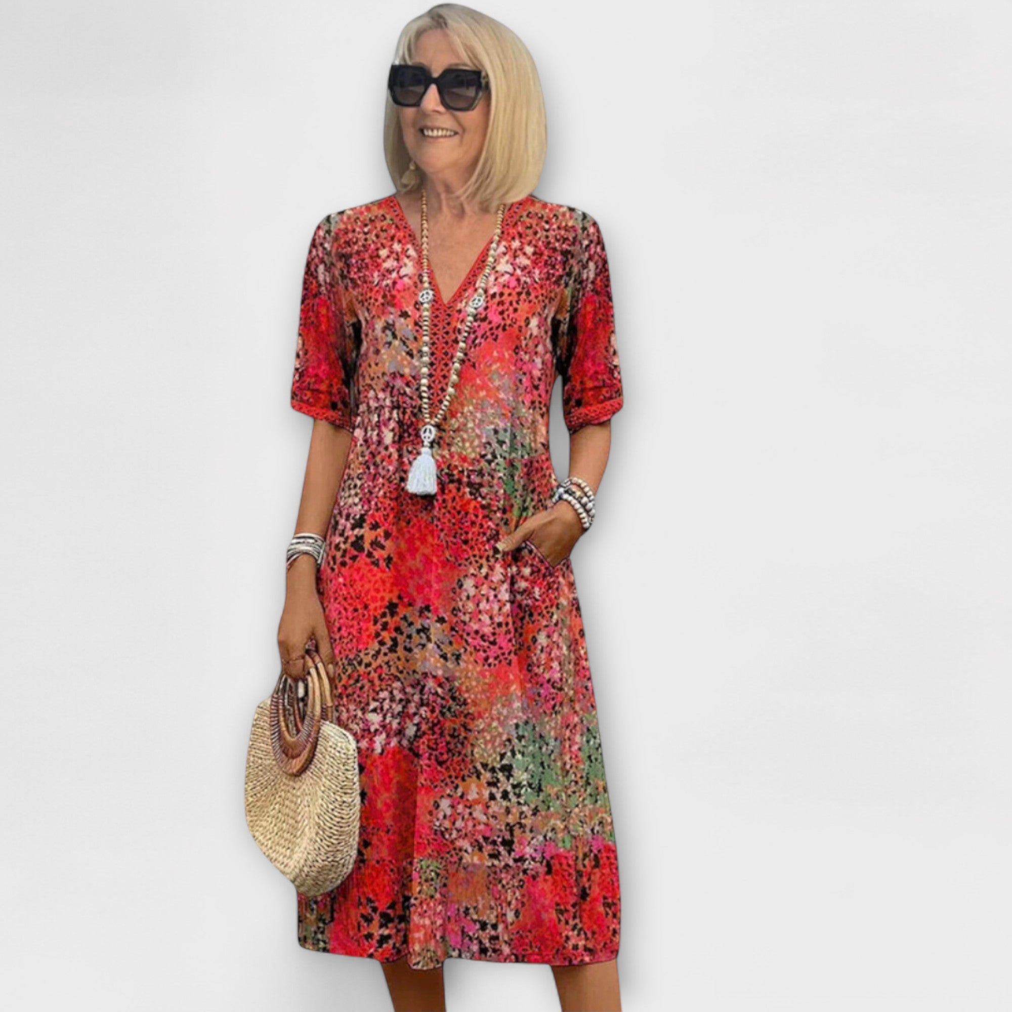 Vestido Corto de Flores Maja | Martta