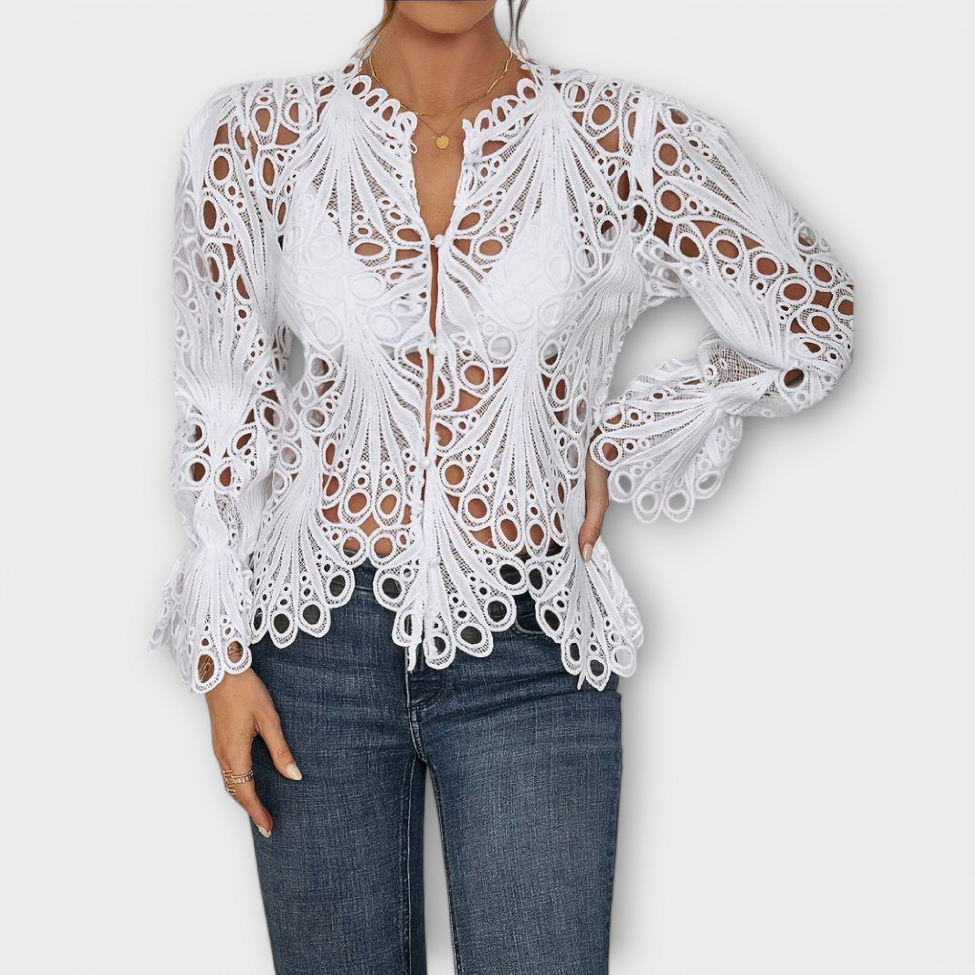 Blusa Asimétrica de Diseño Moderno | Sylea