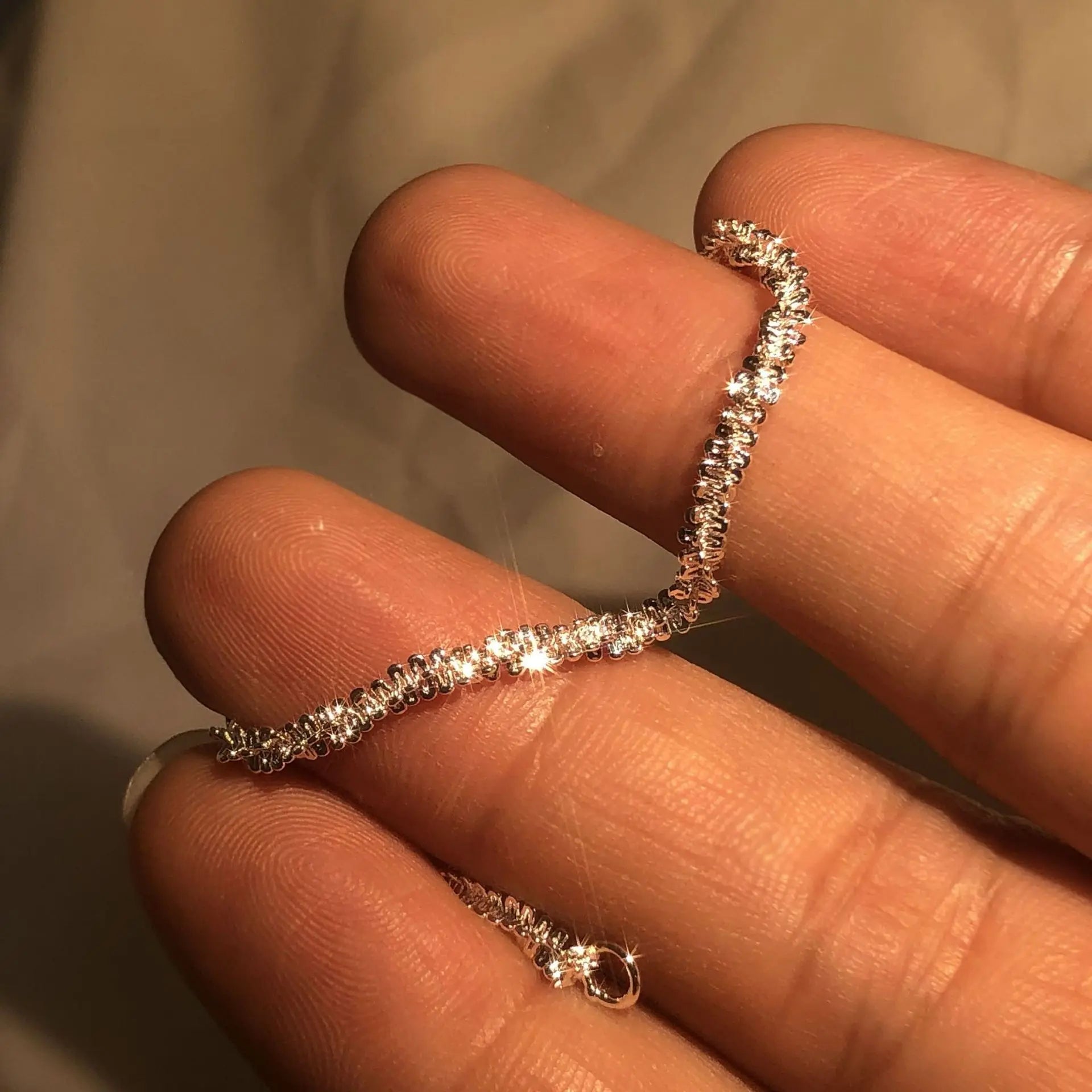 Pulsera de Plata de Ley 925 Brillante para Mujer | Evelina