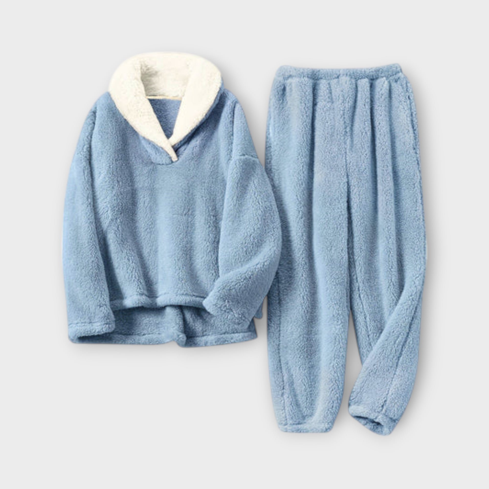 Pijama de Franela de Cuadros para Mujer |  Nysa