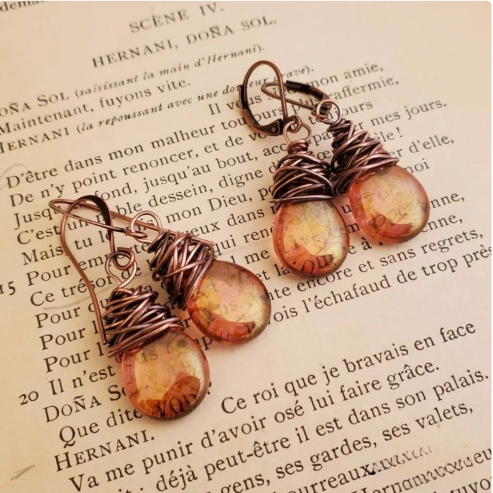 Pendientes Boho "Luciérnagas" Colgantes | Tami