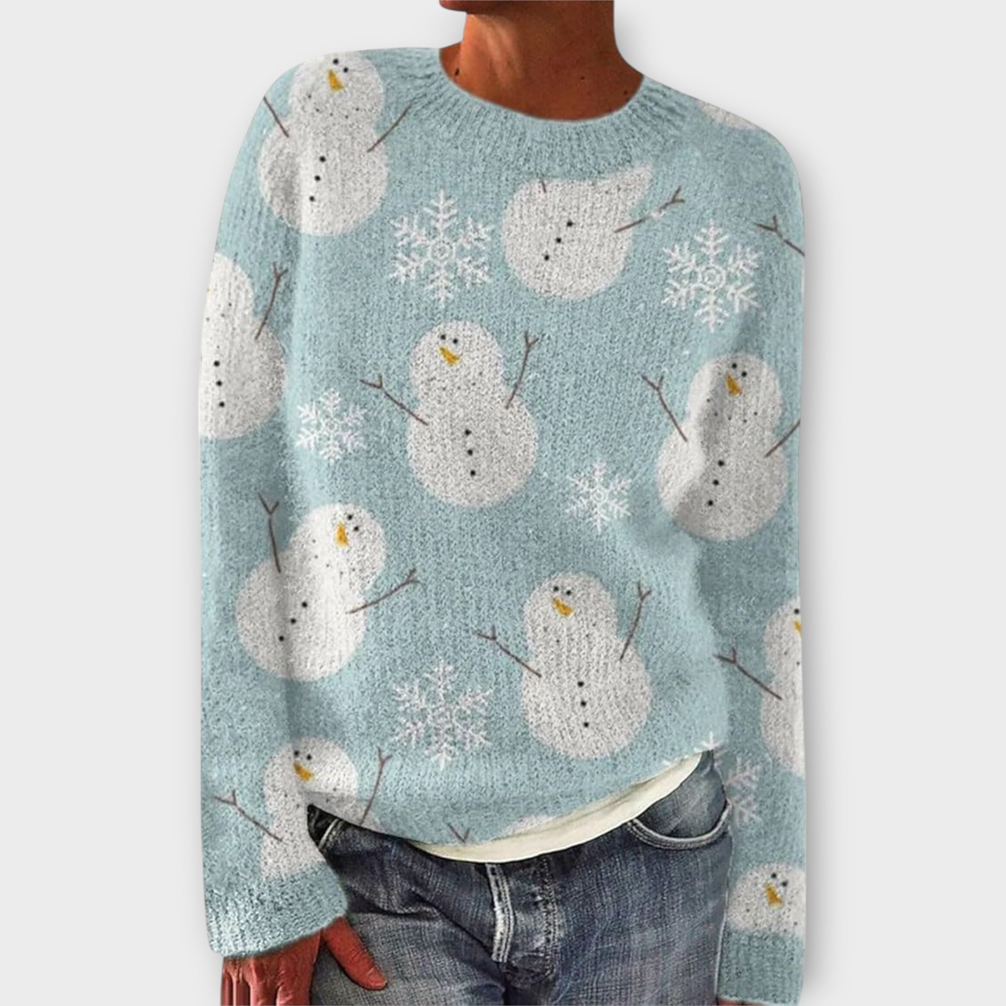 Jersey Navideño de Punto para Mujer | Nina