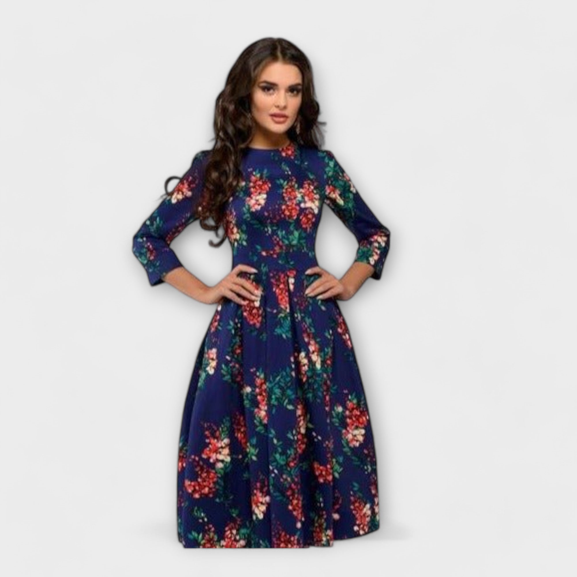 Vestido Elegante Midi a la Rodilla | Bela