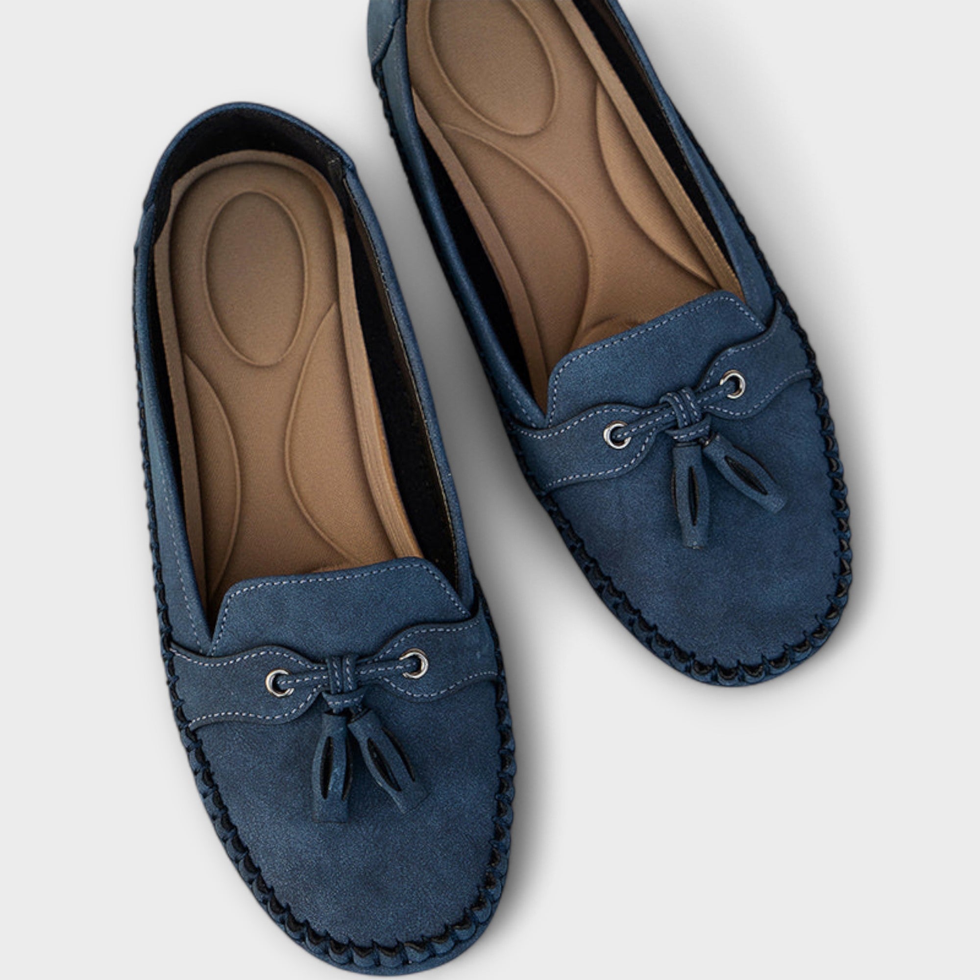 Mocasines de Piel con Plataforma para Mujer | Ori