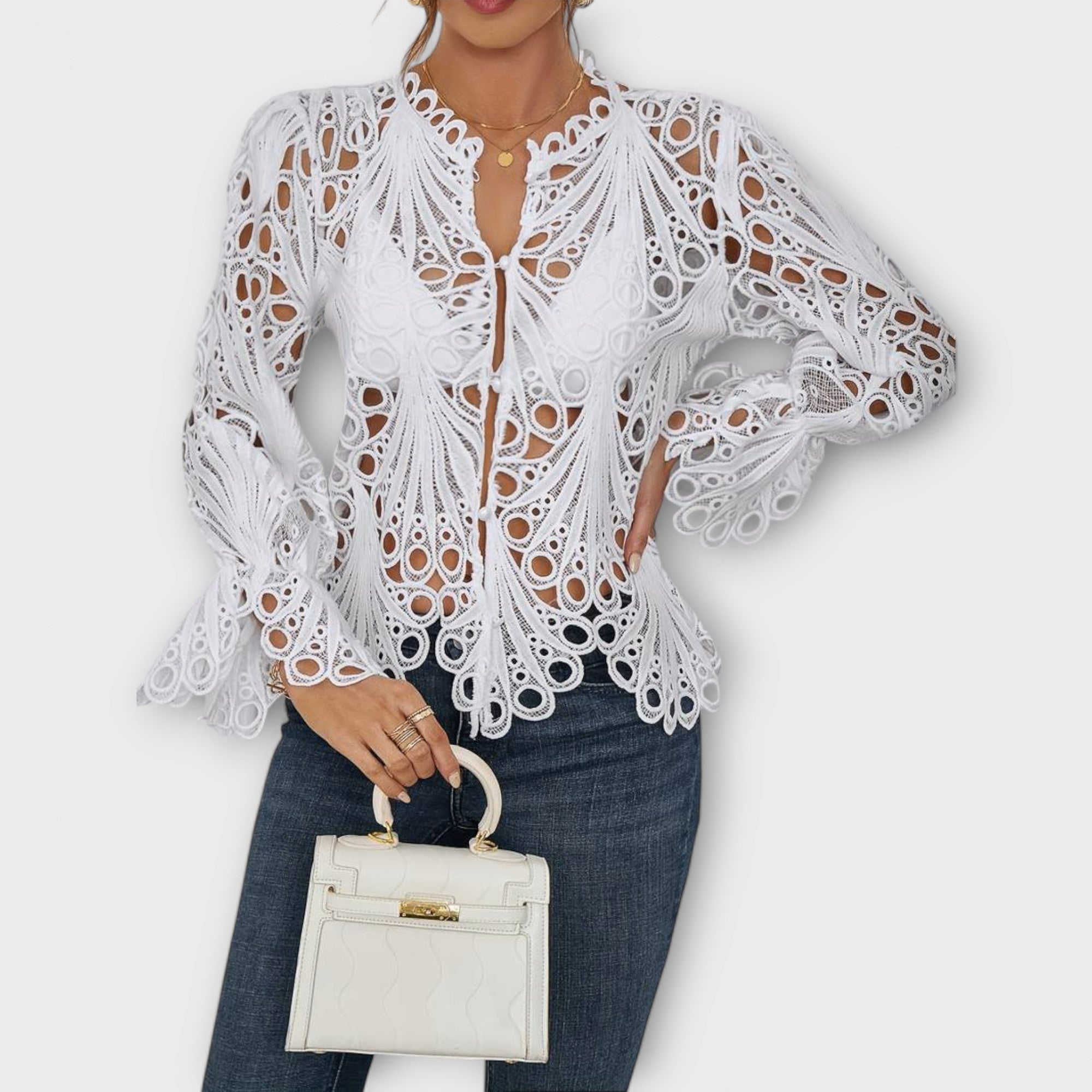 Blusa Asimétrica de Diseño Moderno | Sylea
