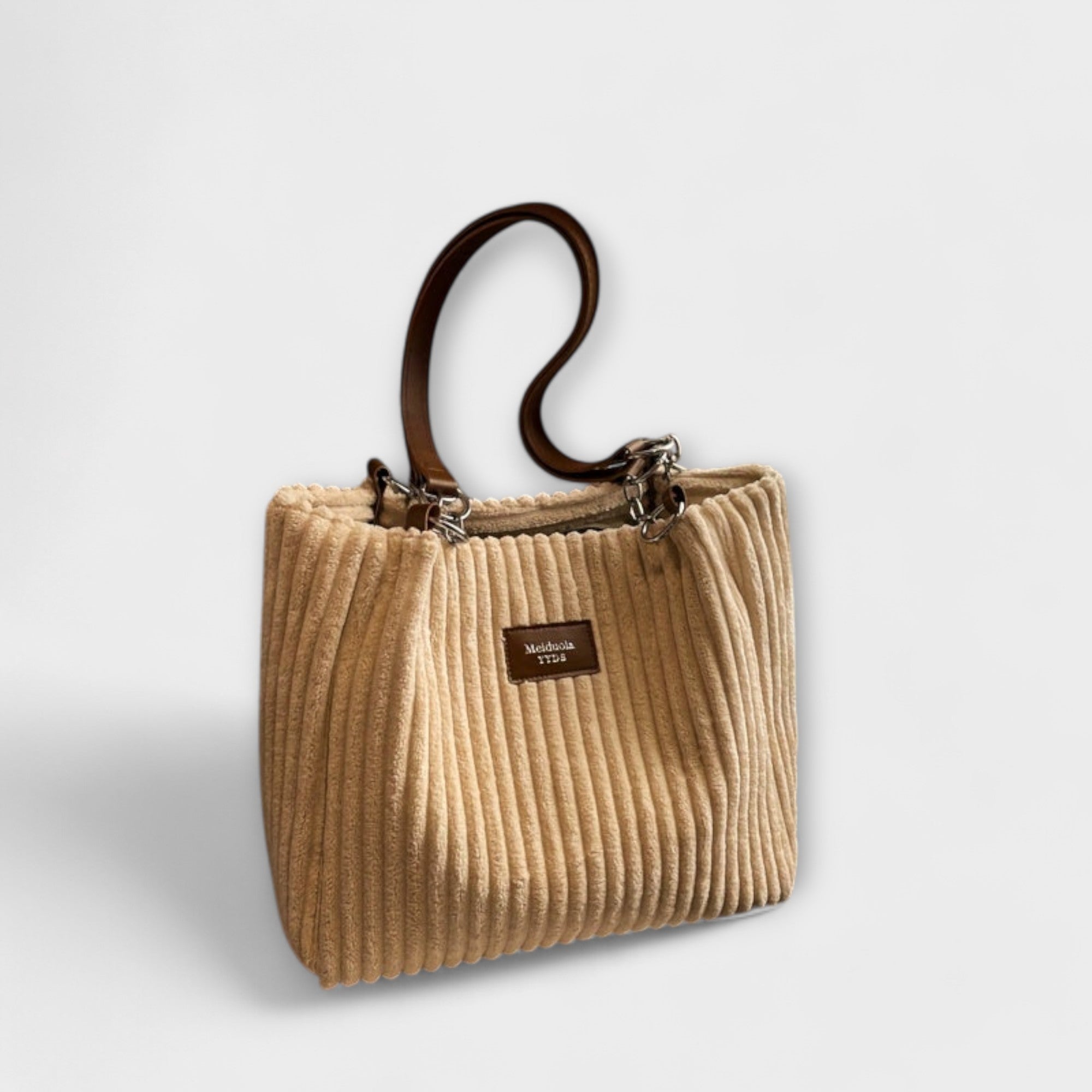 Bolso de Hombro de Pana Suave | Ana