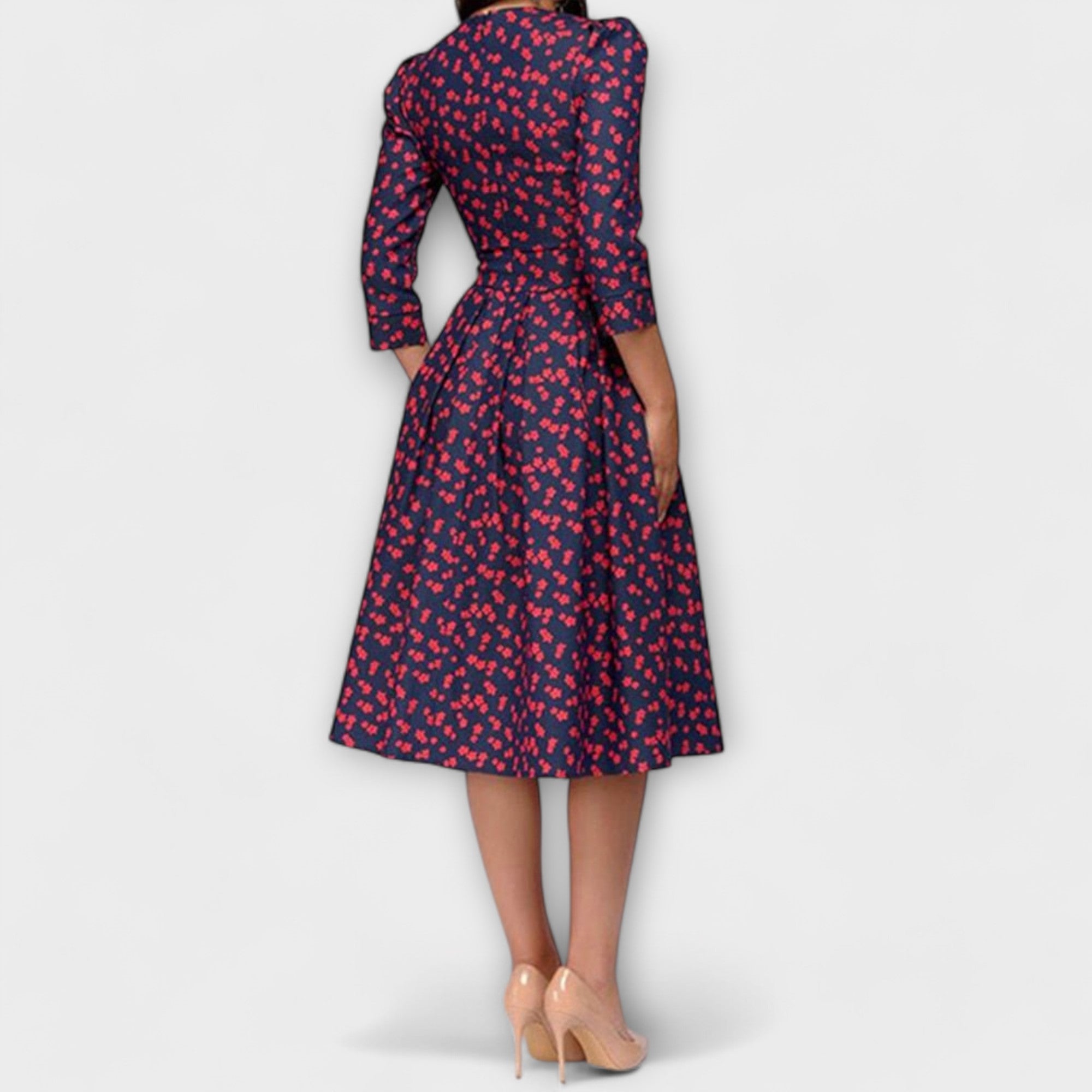 Vestido Elegante Midi a la Rodilla | Bela
