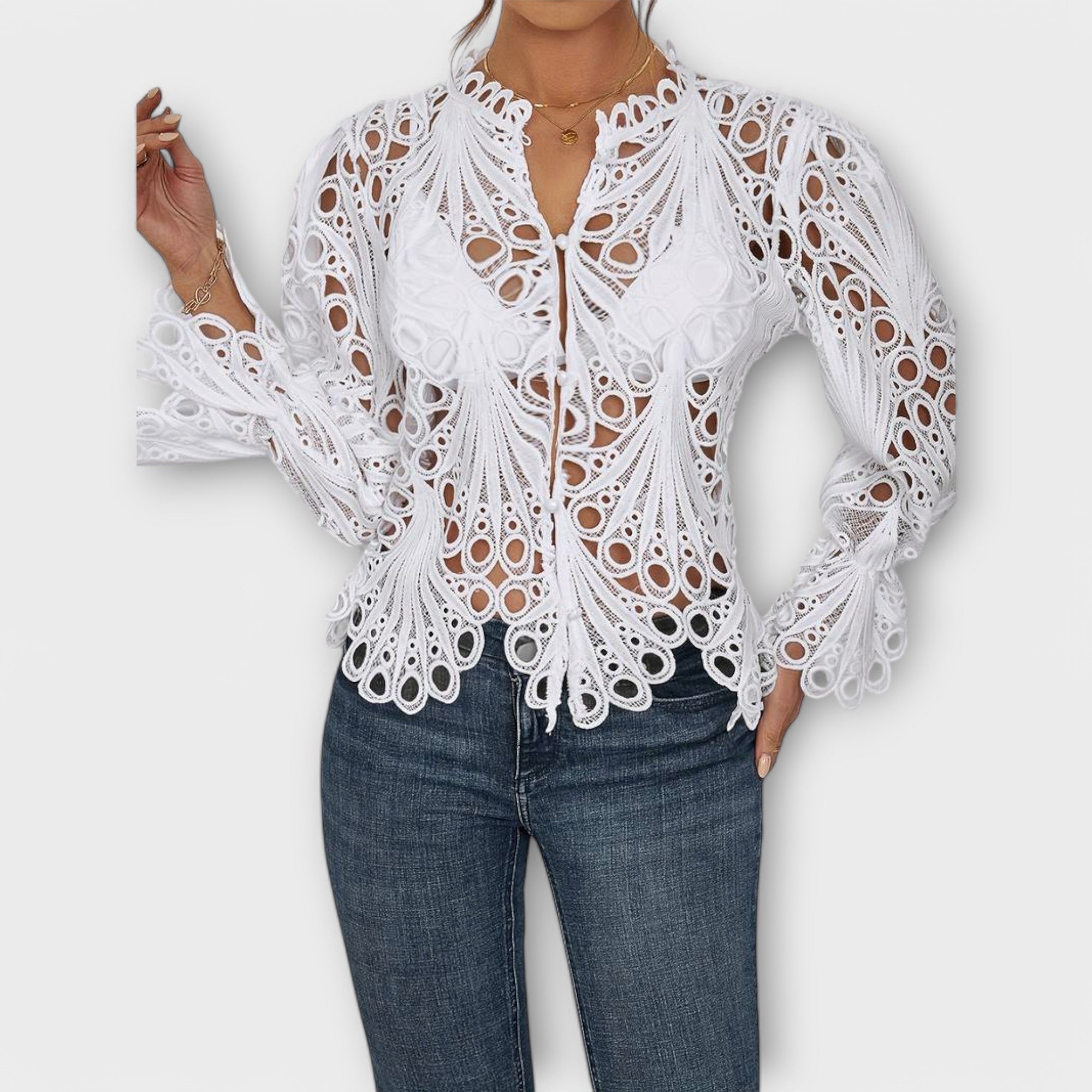 Blusa Asimétrica de Diseño Moderno | Sylea