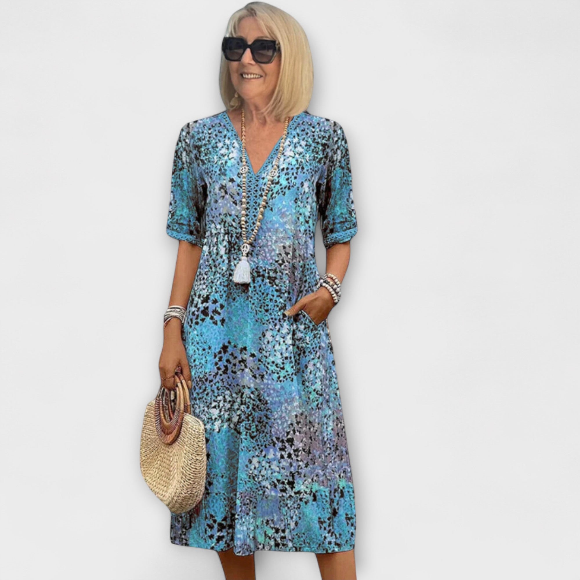 Vestido Corto de Flores Maja | Martta