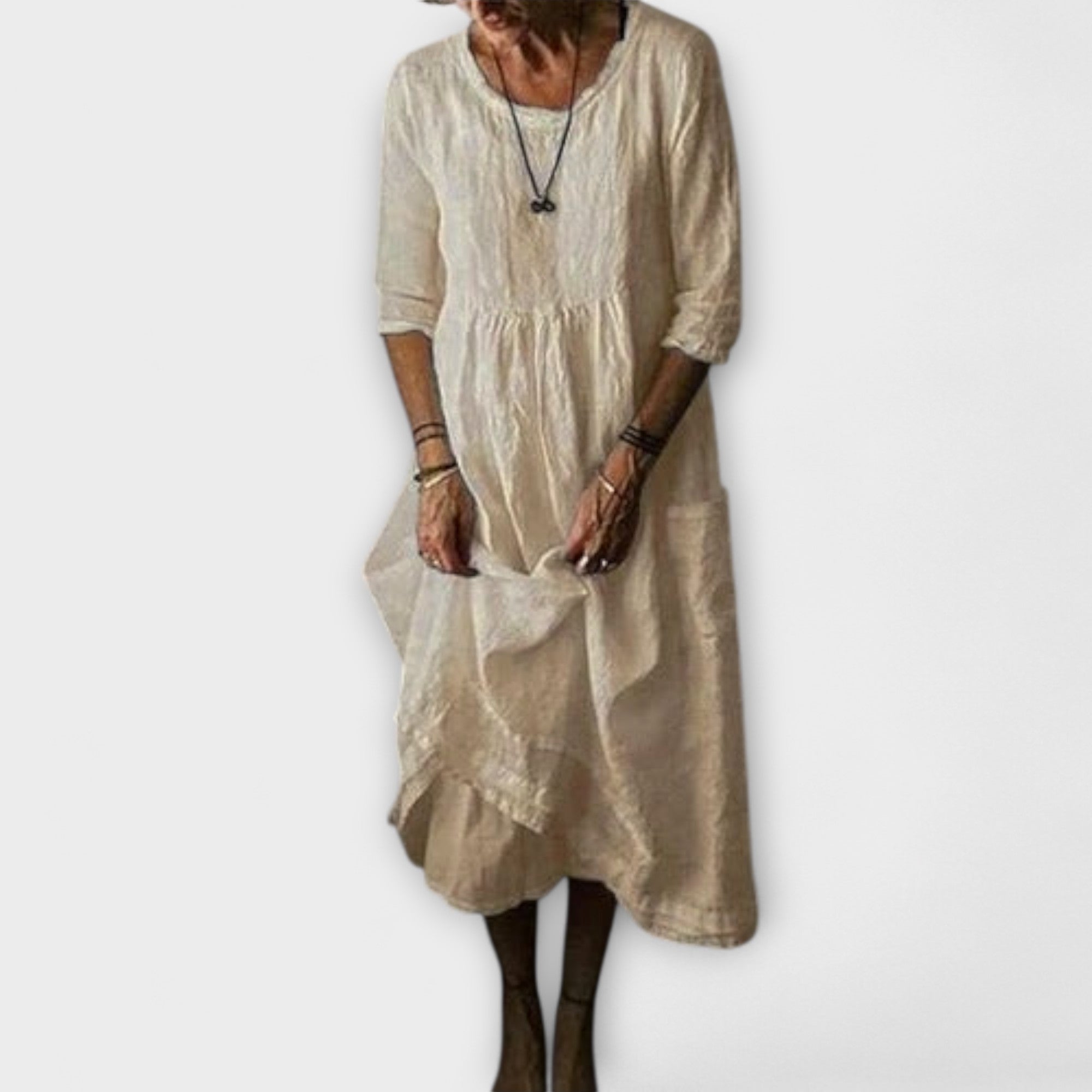 Vestido Largo de Corte Relajado | Cirelle