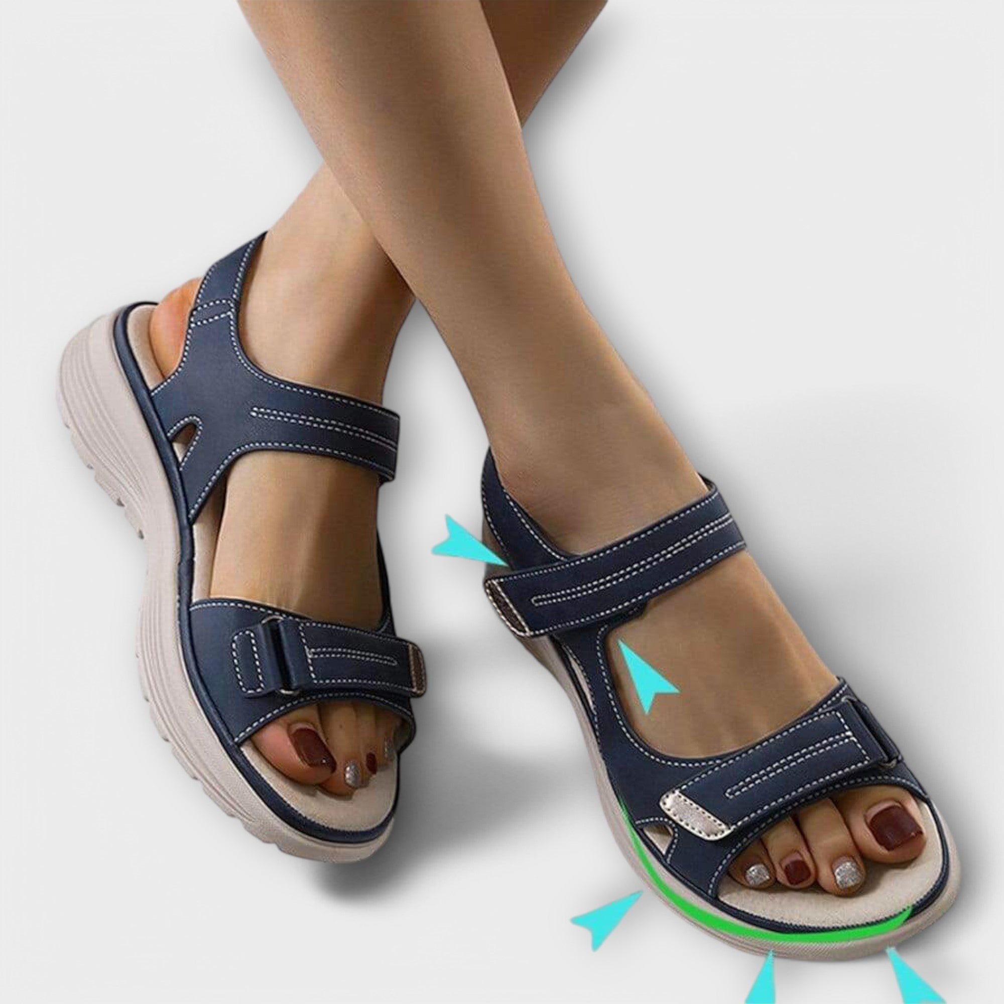 Sandalias Ortopédicas Nally para Mujer | Gabbi